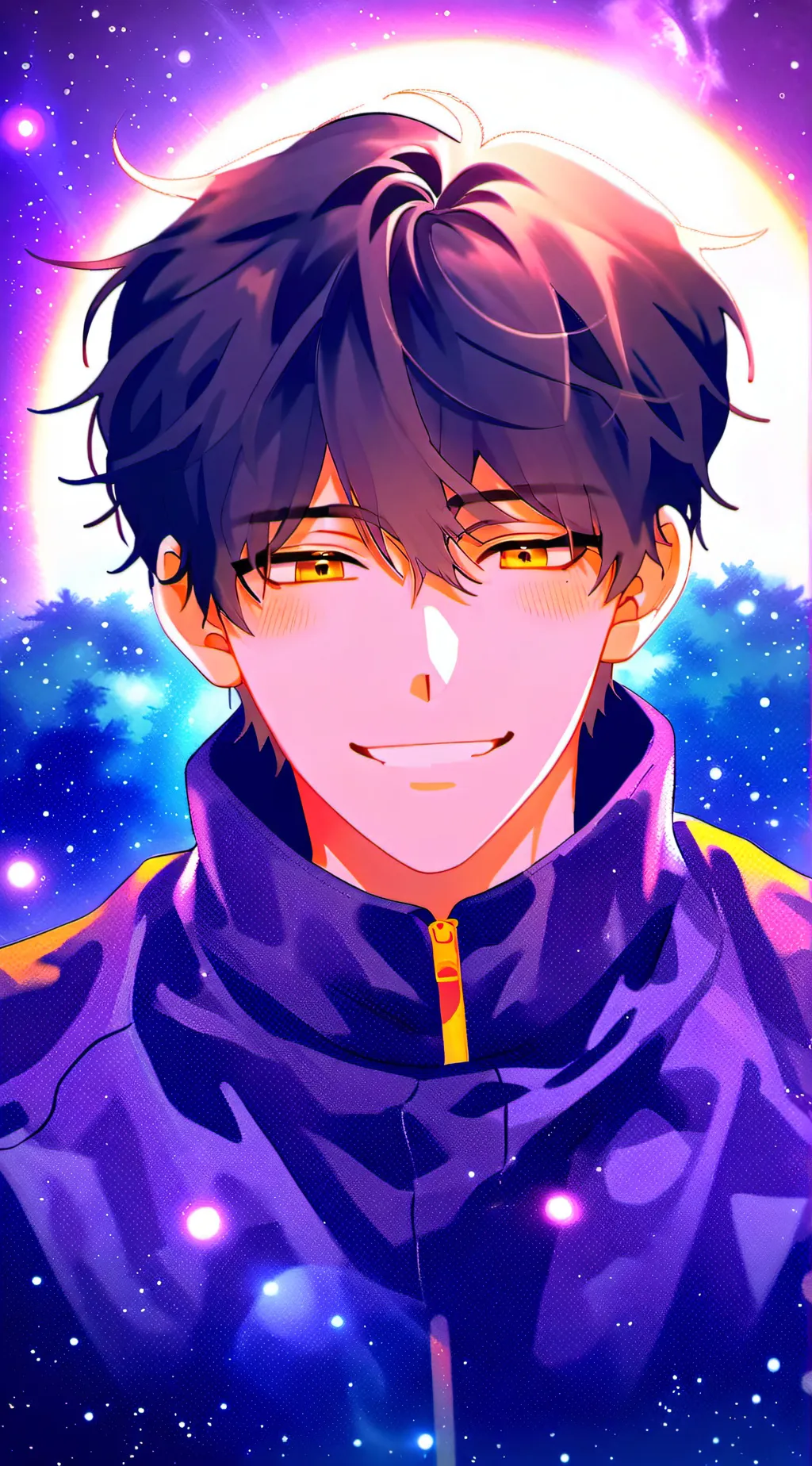 ai character: Rune background