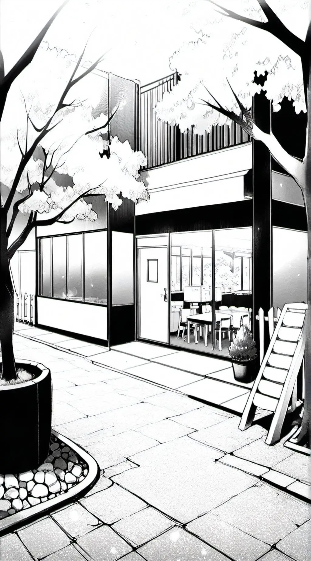 ai character: Daycare...? background