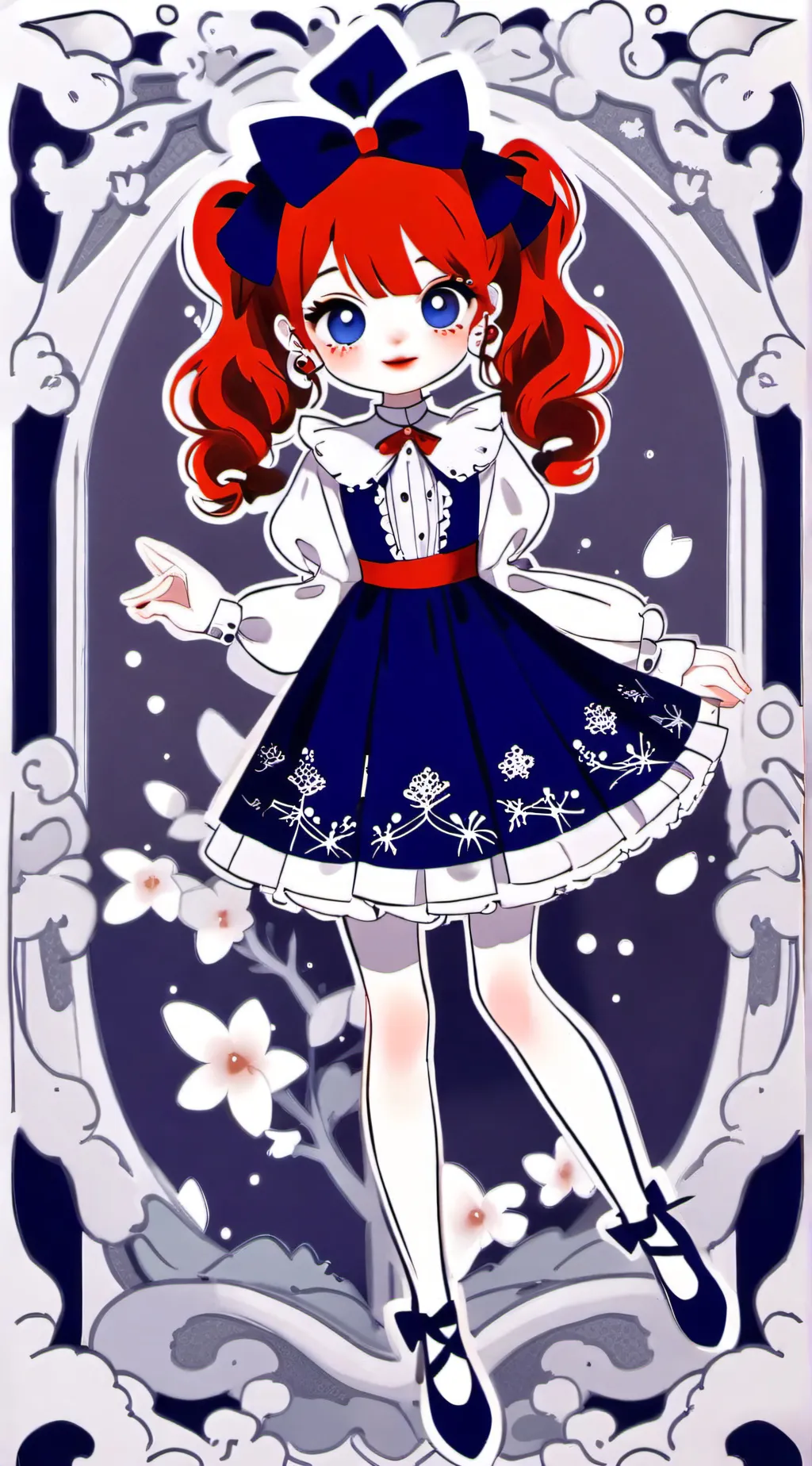 ai character: Poppy Playtime background