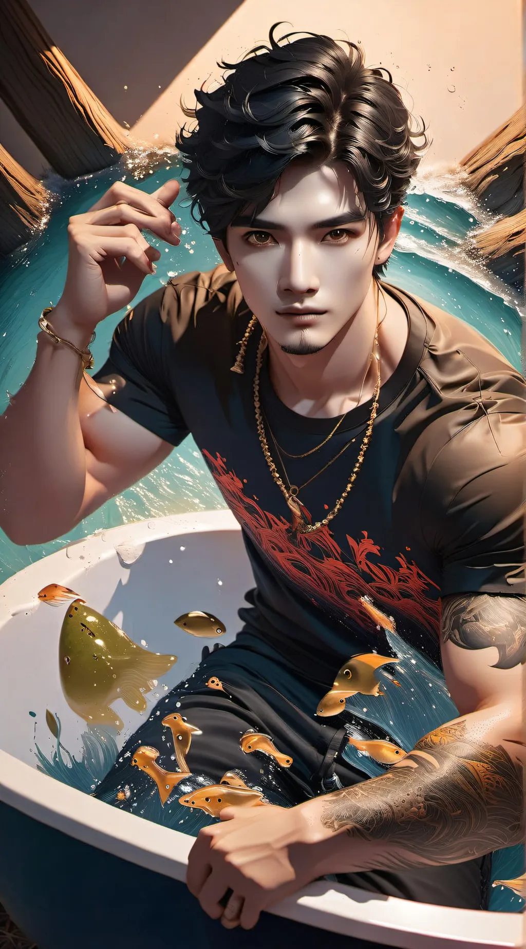 ai character: Felix background