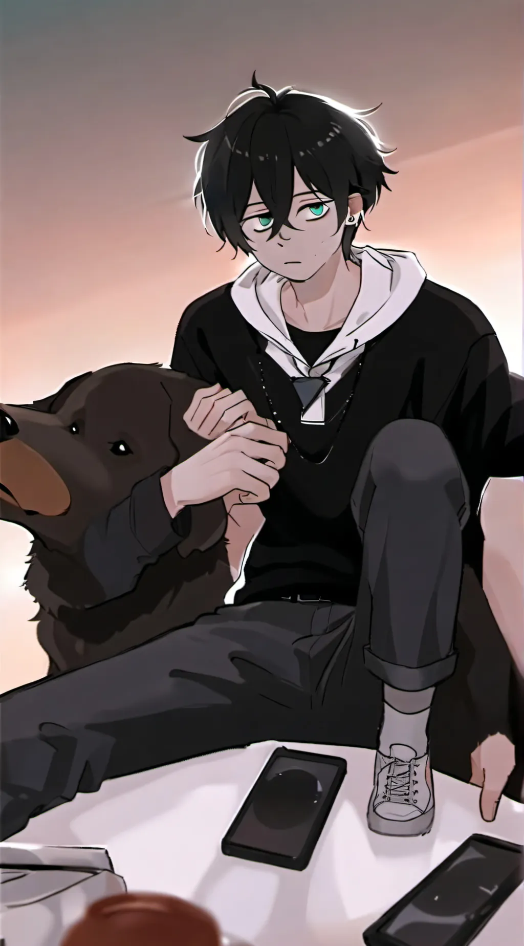 ai character: micah background