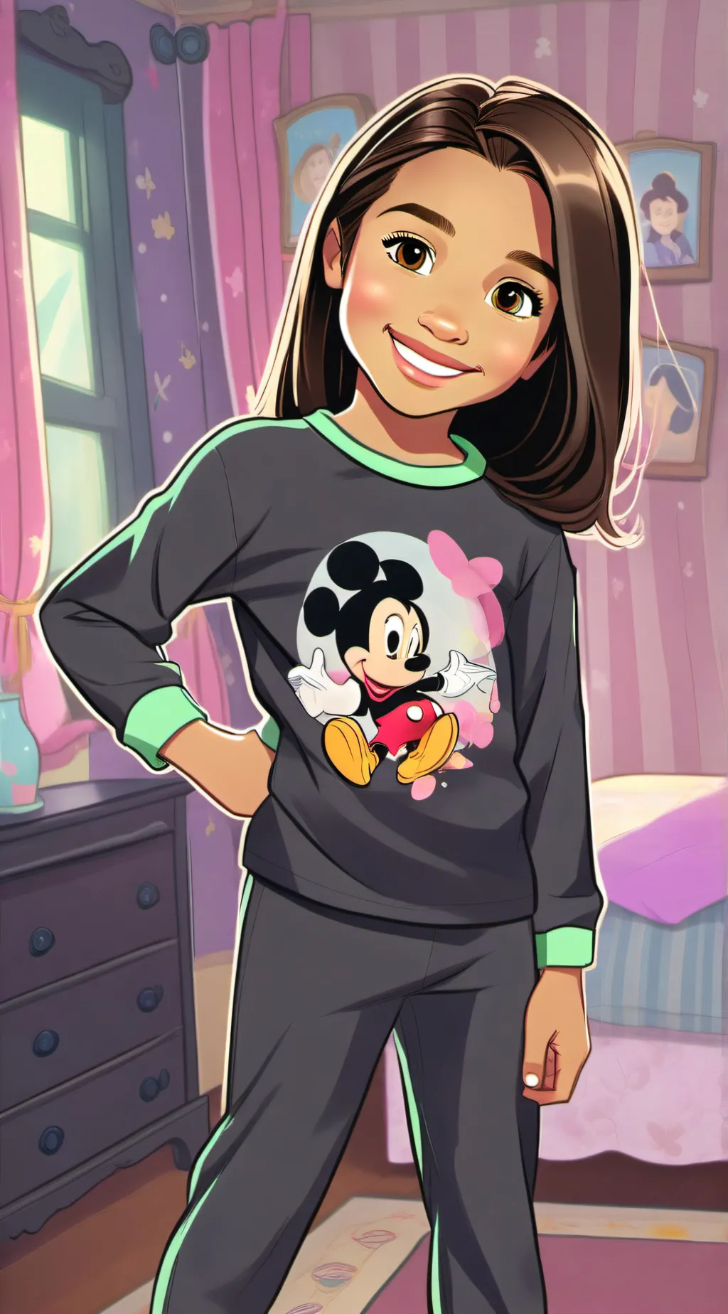 ai character: Paige Hurd background