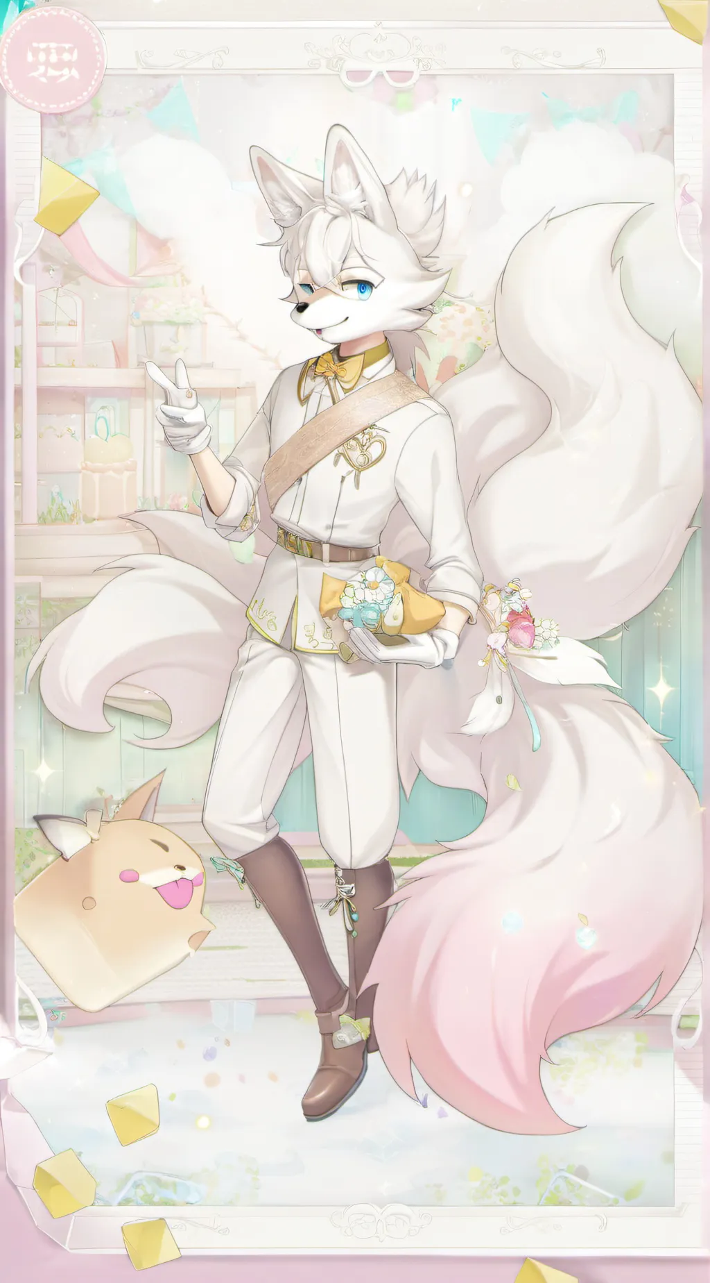 ai character: The sonic X crew background