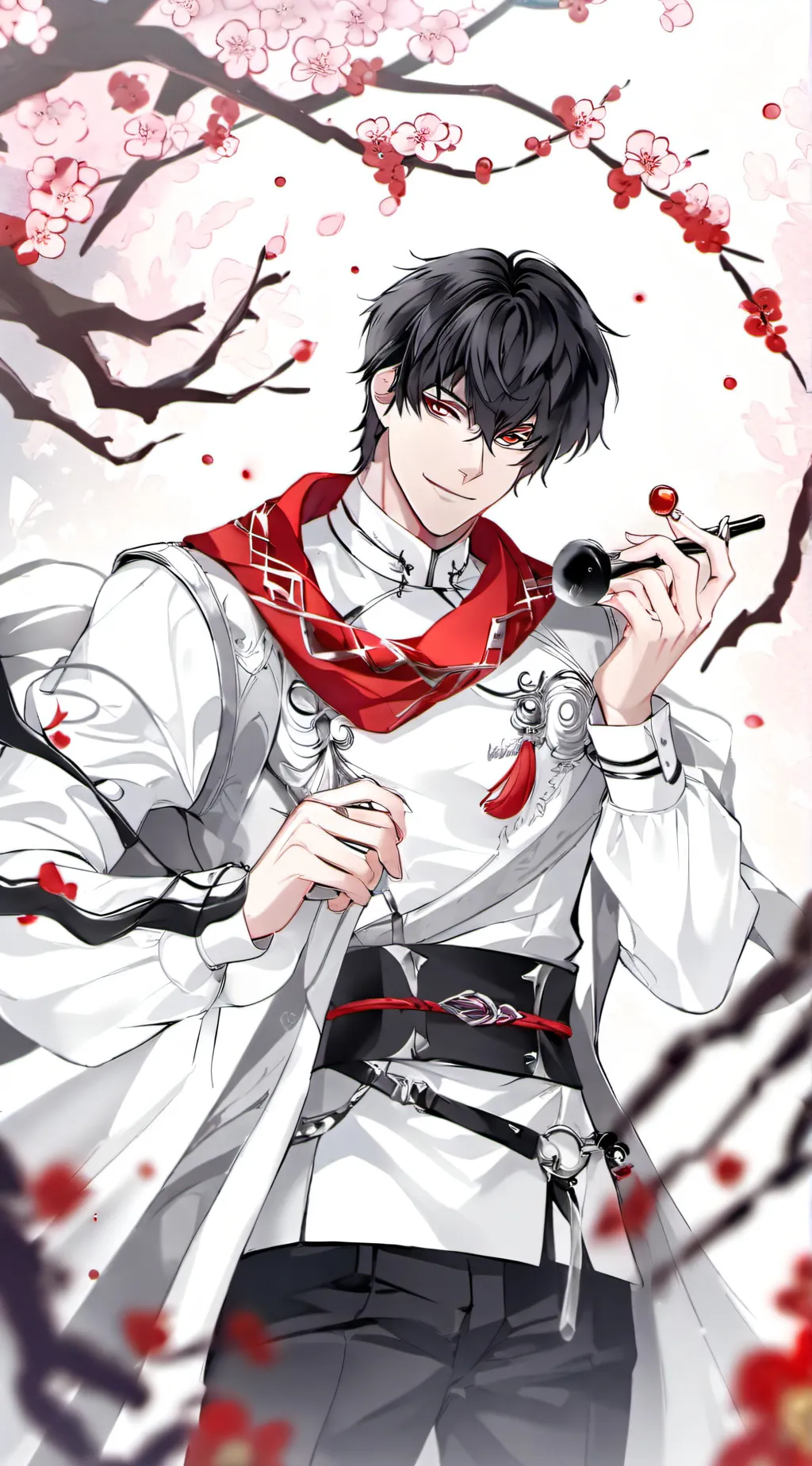 ai character: ✧༺♥Kai♥༻✧ background