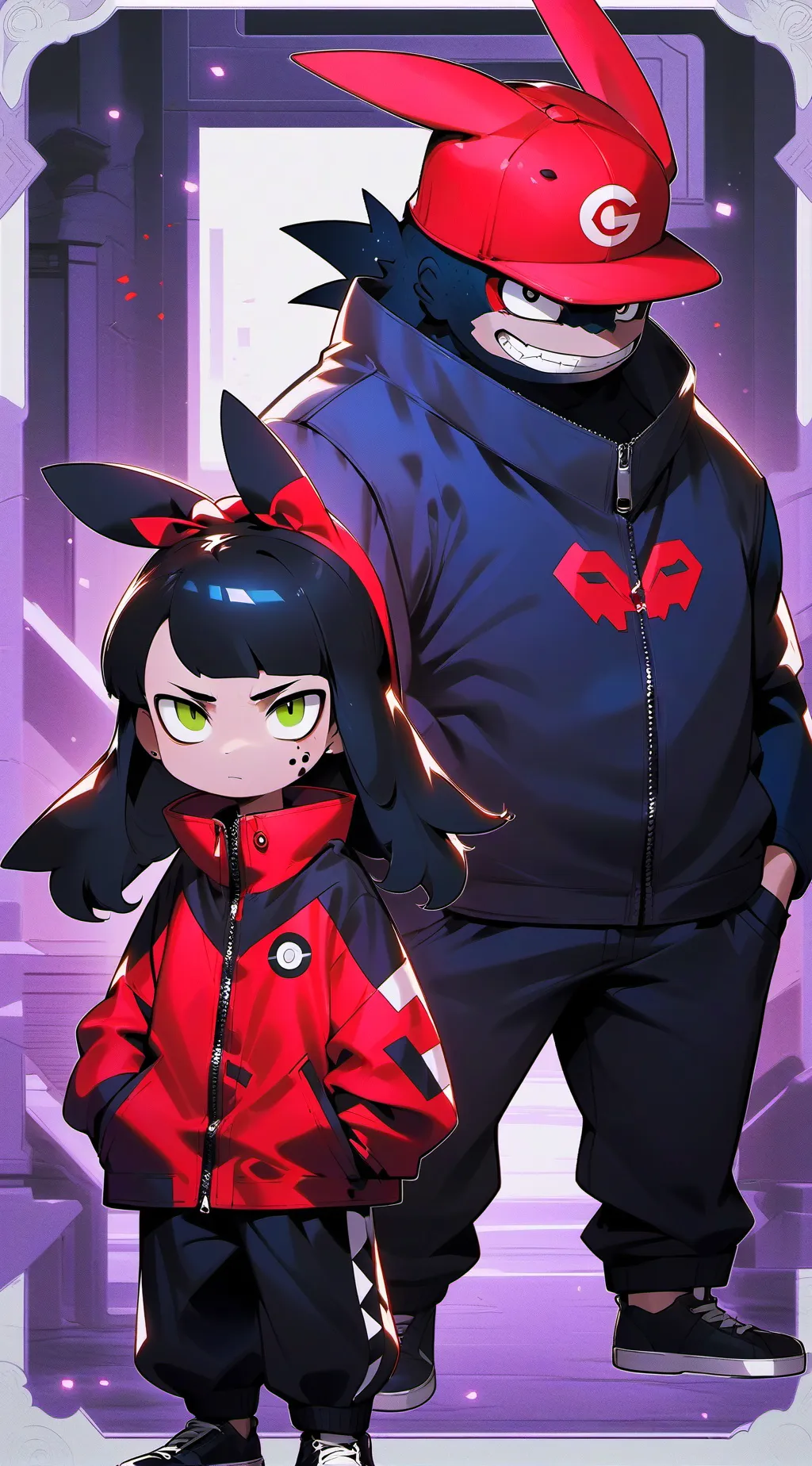 ai character: rizzler background