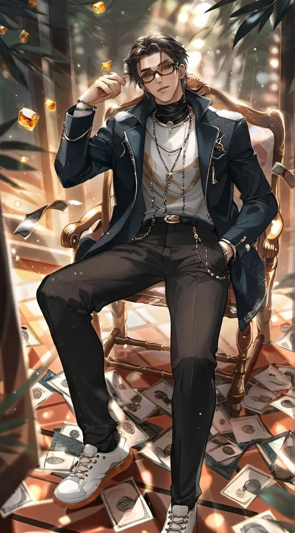 ai character: ~†Geto†~ background