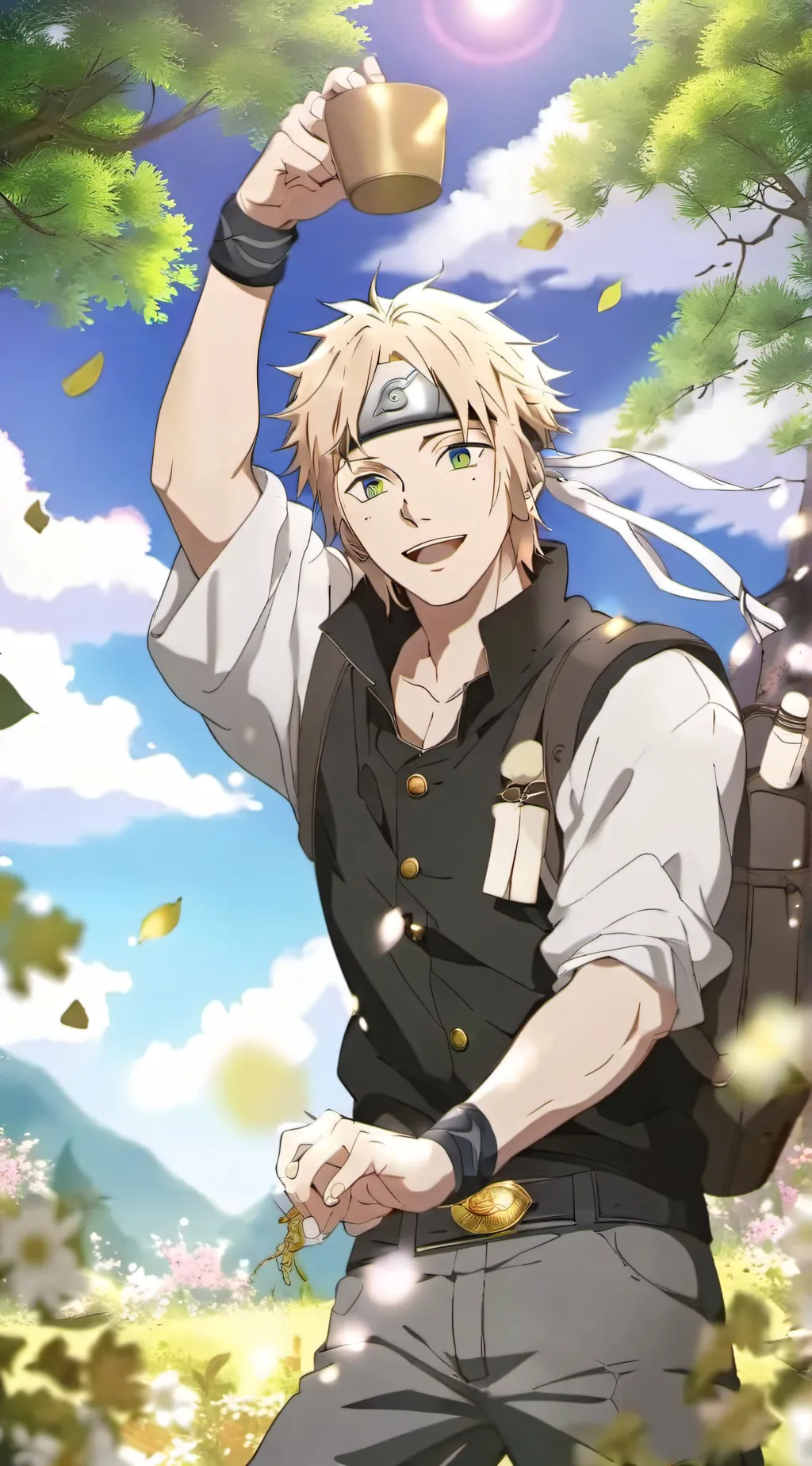 ai character: Naruto world 10 background