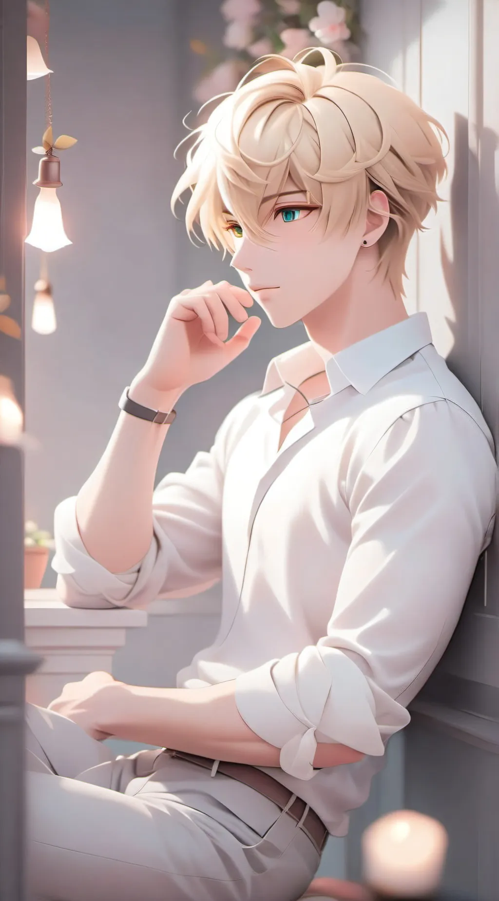 ai character: Max. background