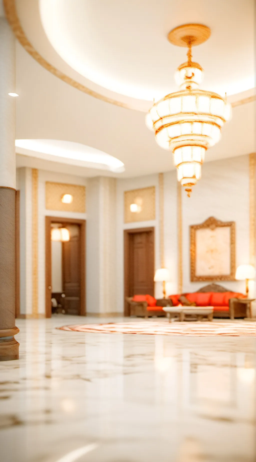 ai character: hh at the beach background