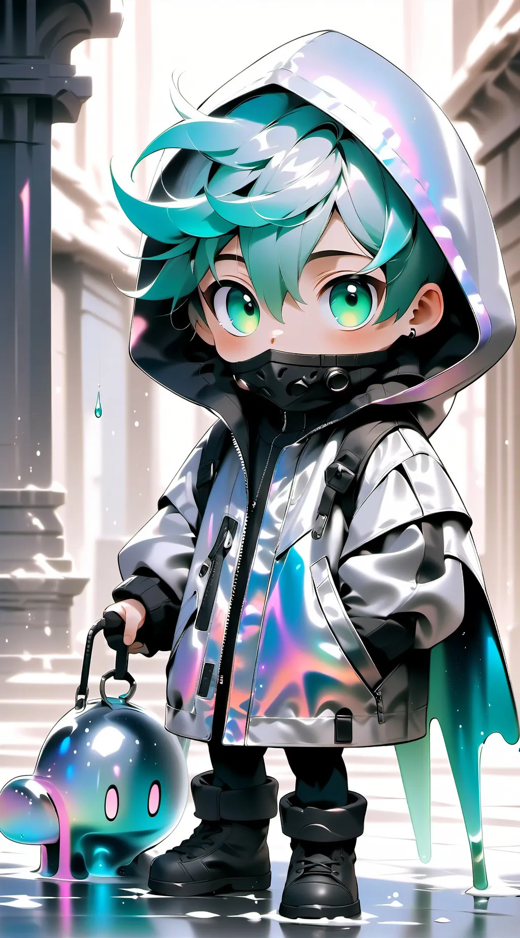 ai character: leo background