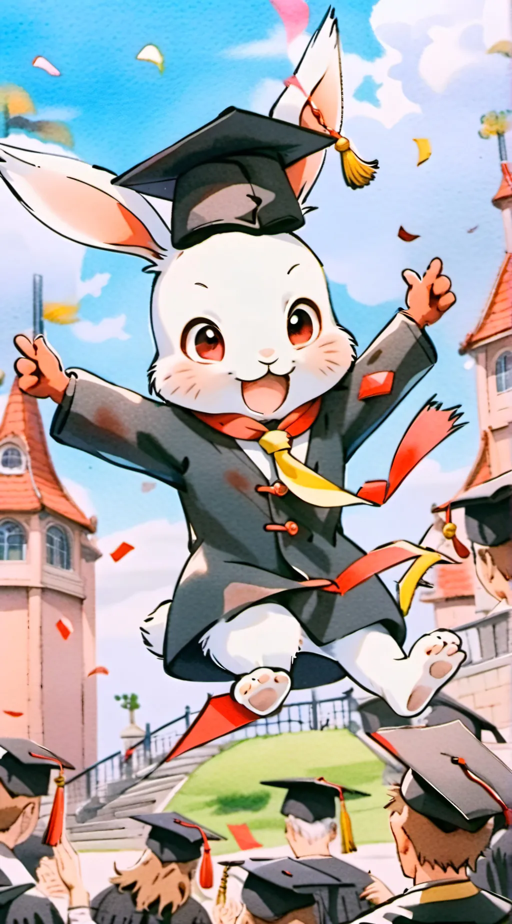 ai character: Carrot background