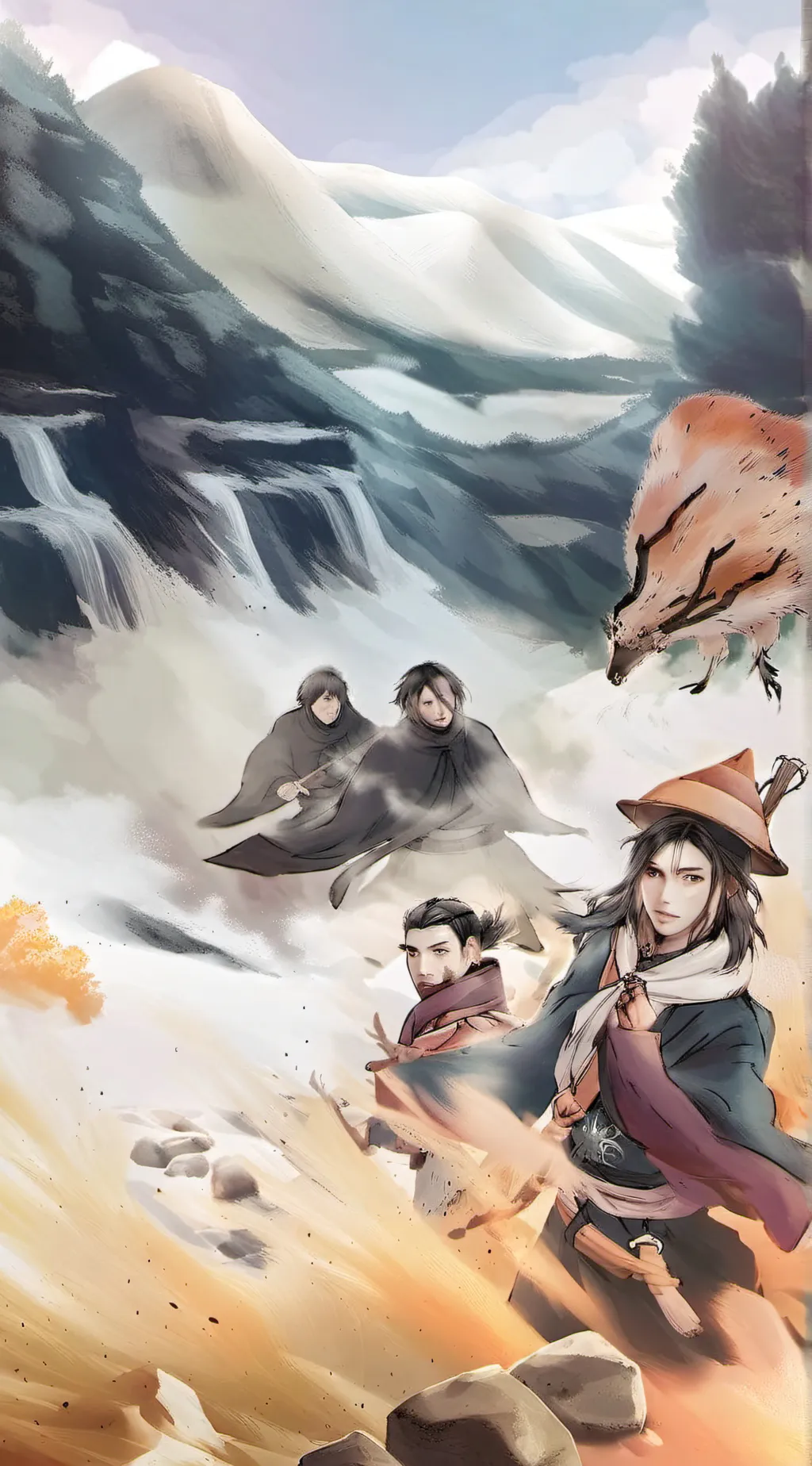 ai character: Ha background