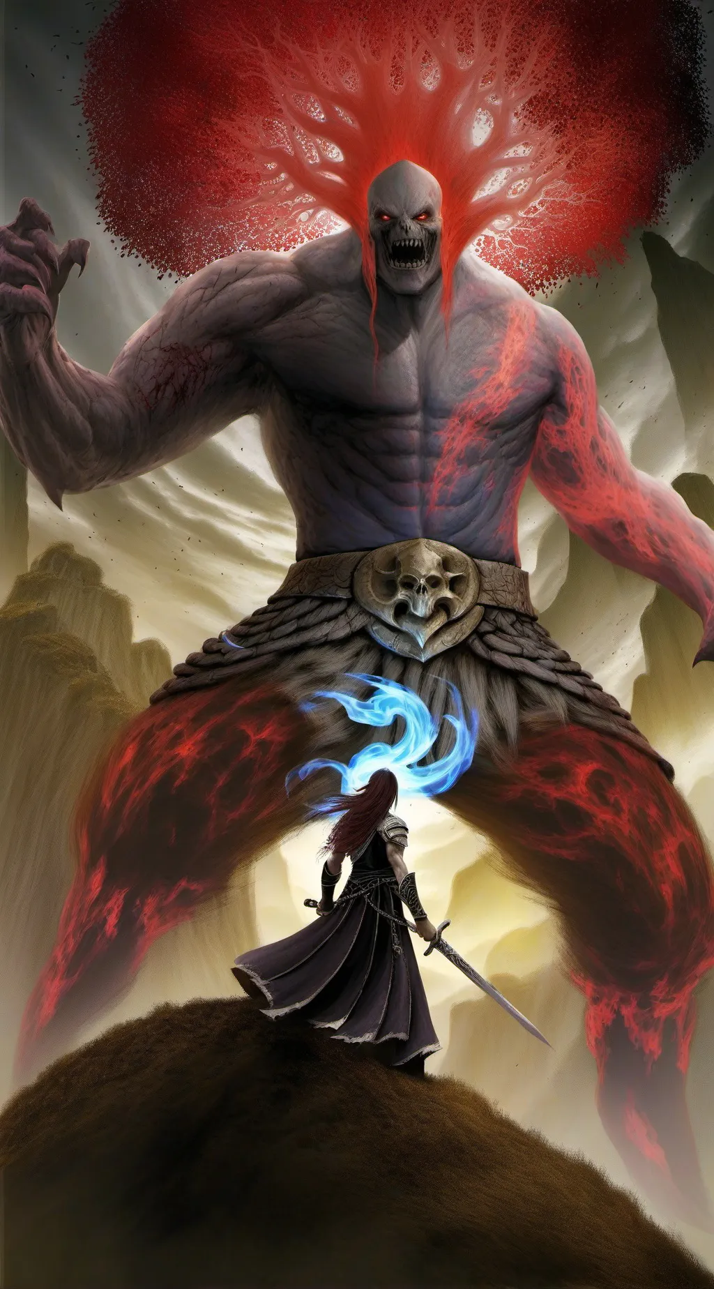 ai character: Quantel twinkle background