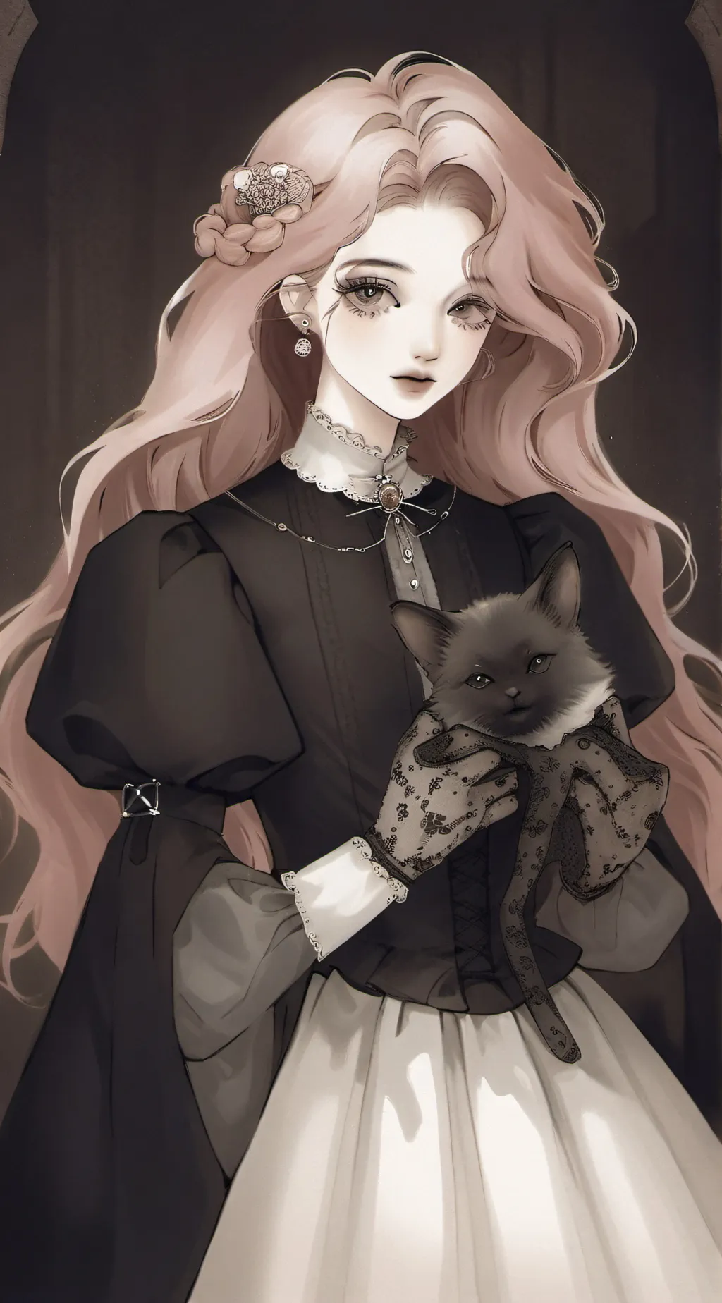 ai character: Katie  background