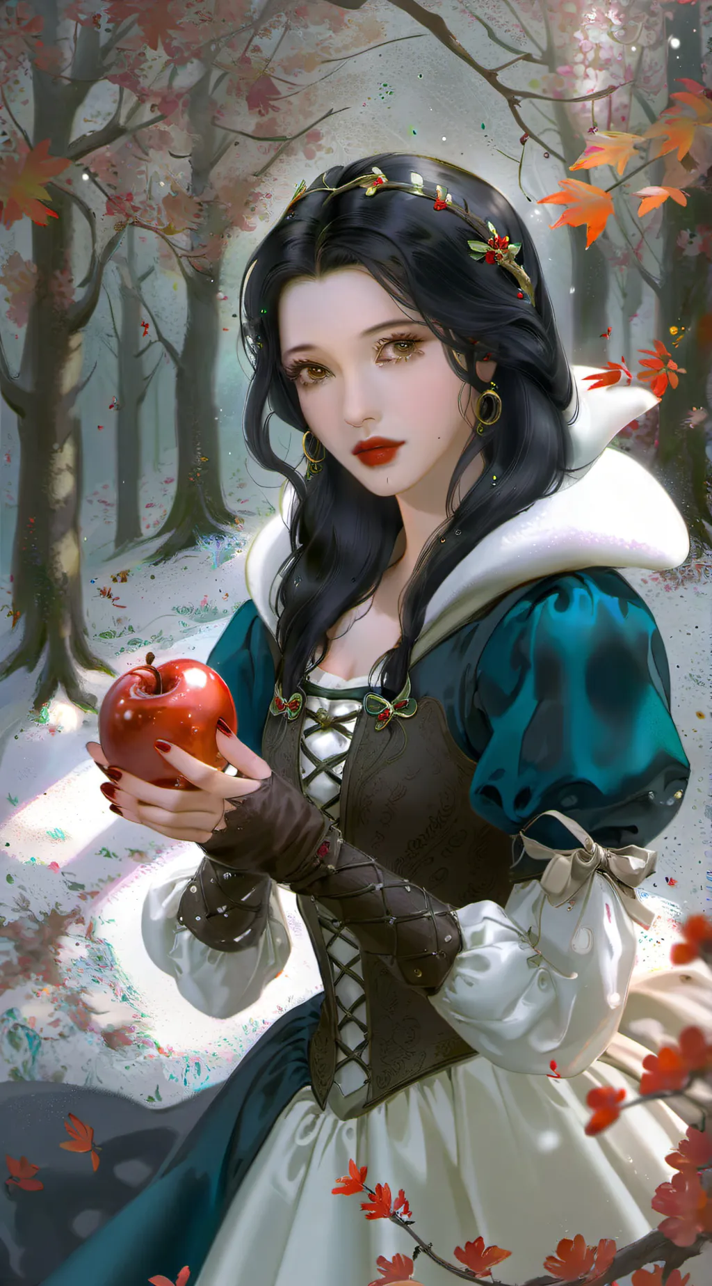 ai character: Decendants vks.    background