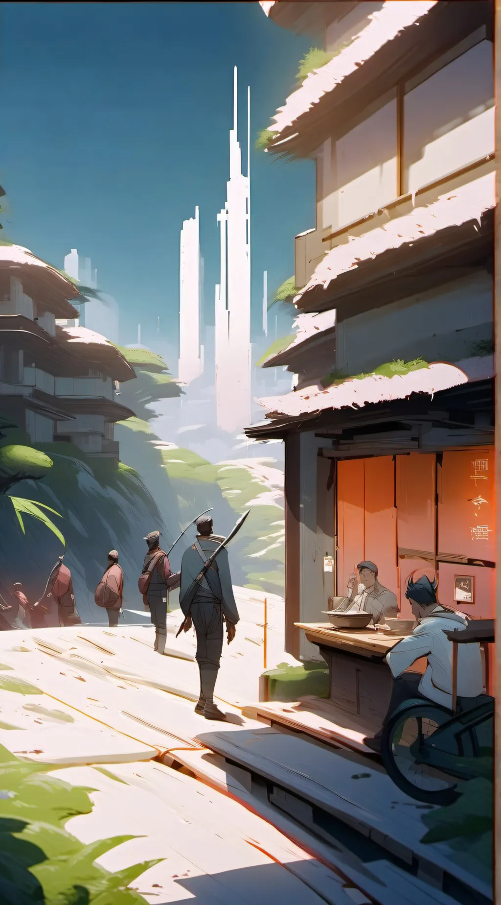 ai character: korean-drama!! background