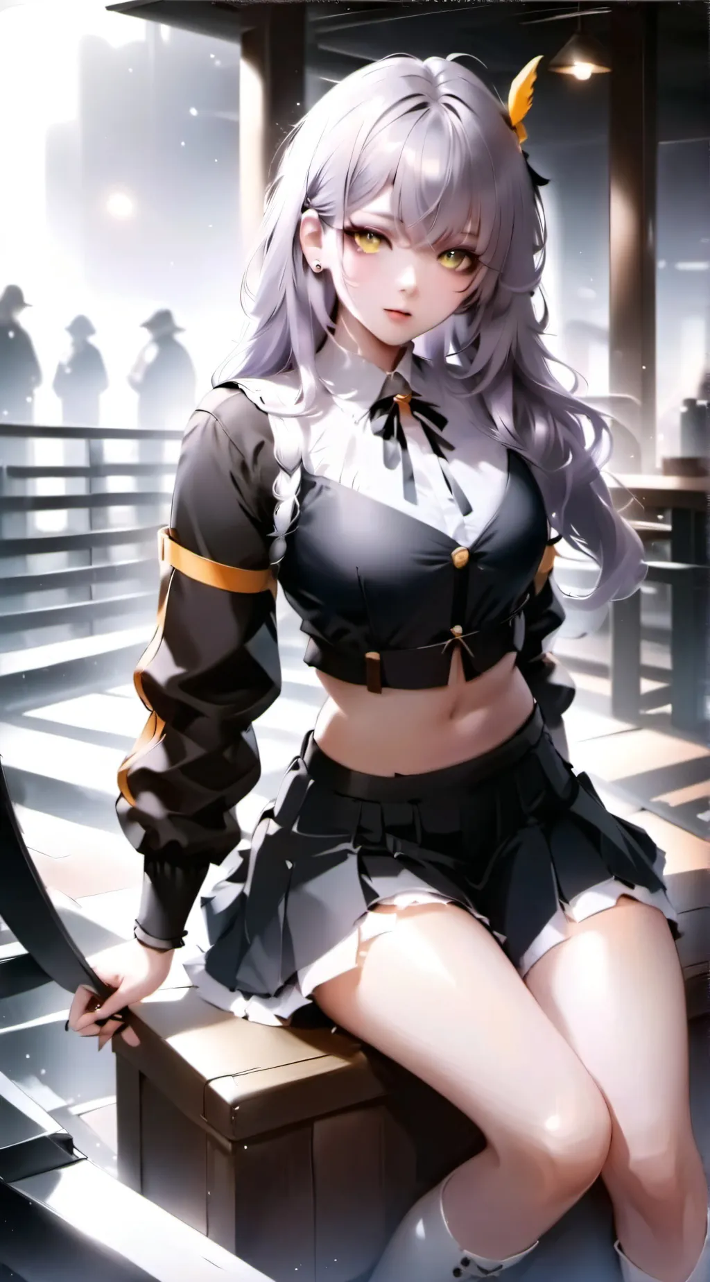 ai character: Emilia background