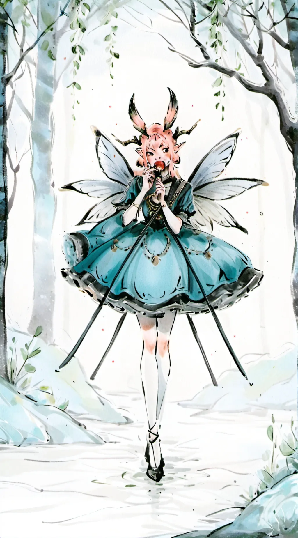 ai character:  the contortionist background