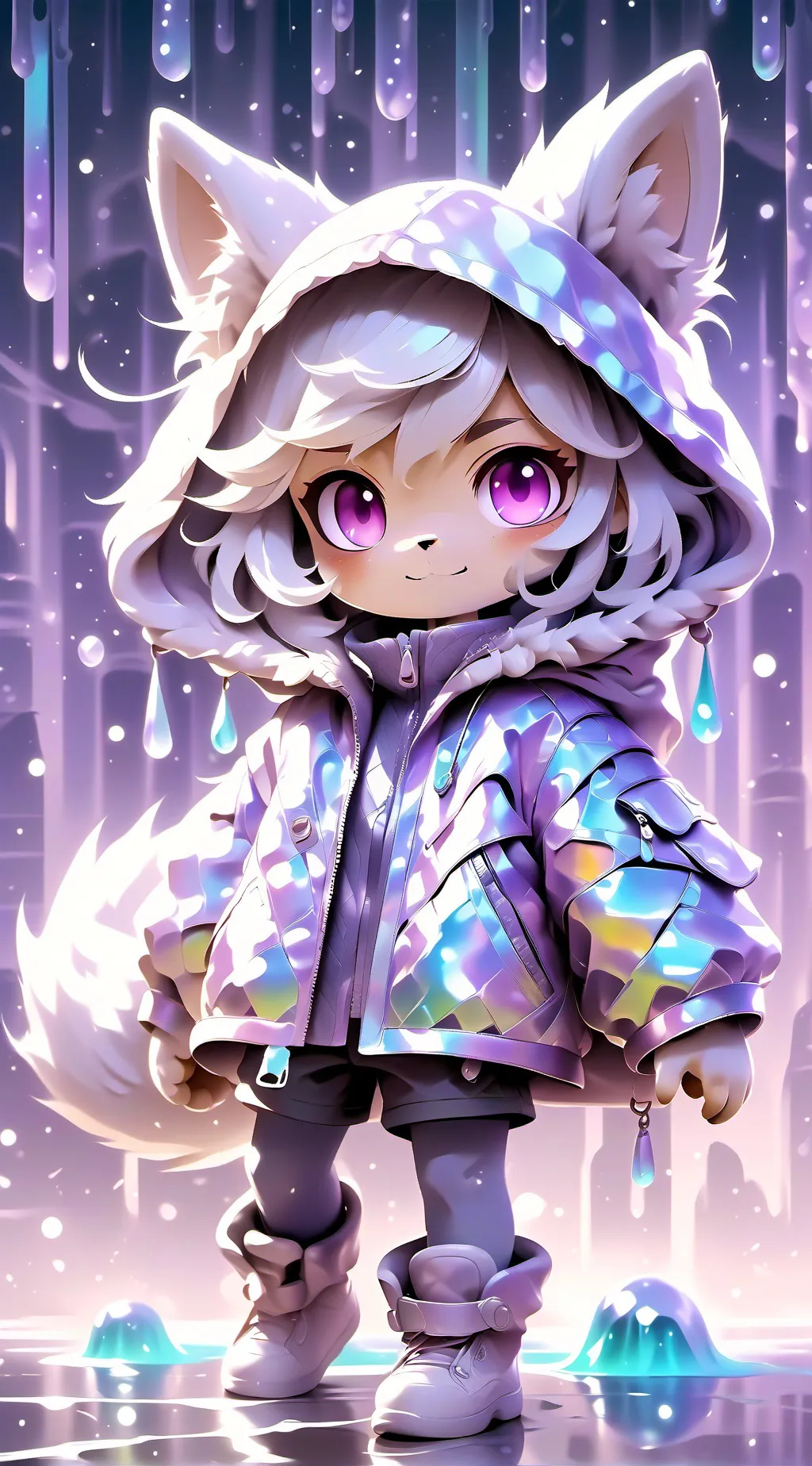 ai character: Lilly  background