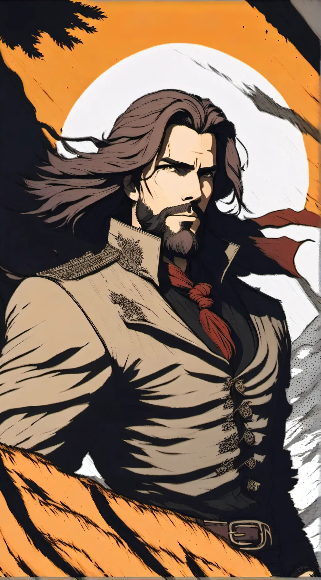 ai character: Allen background