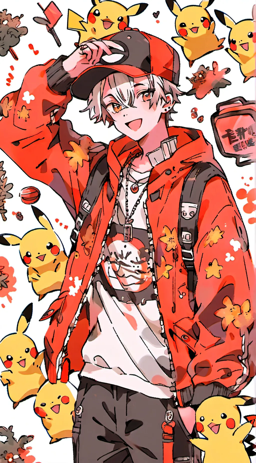 ai character: Pokemon Rapper background