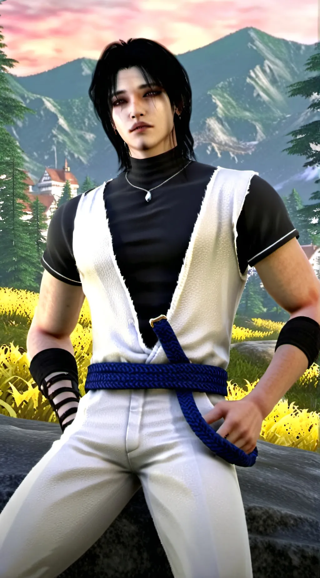 ai character: Evan background