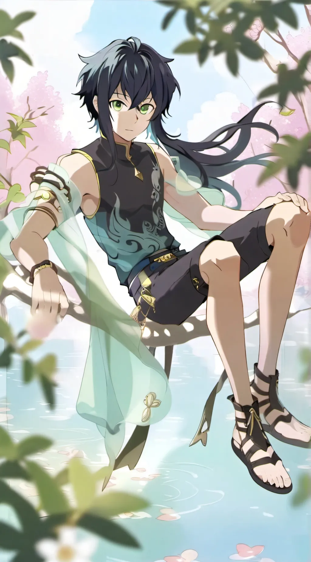 ai character: mui (backtoschool) background