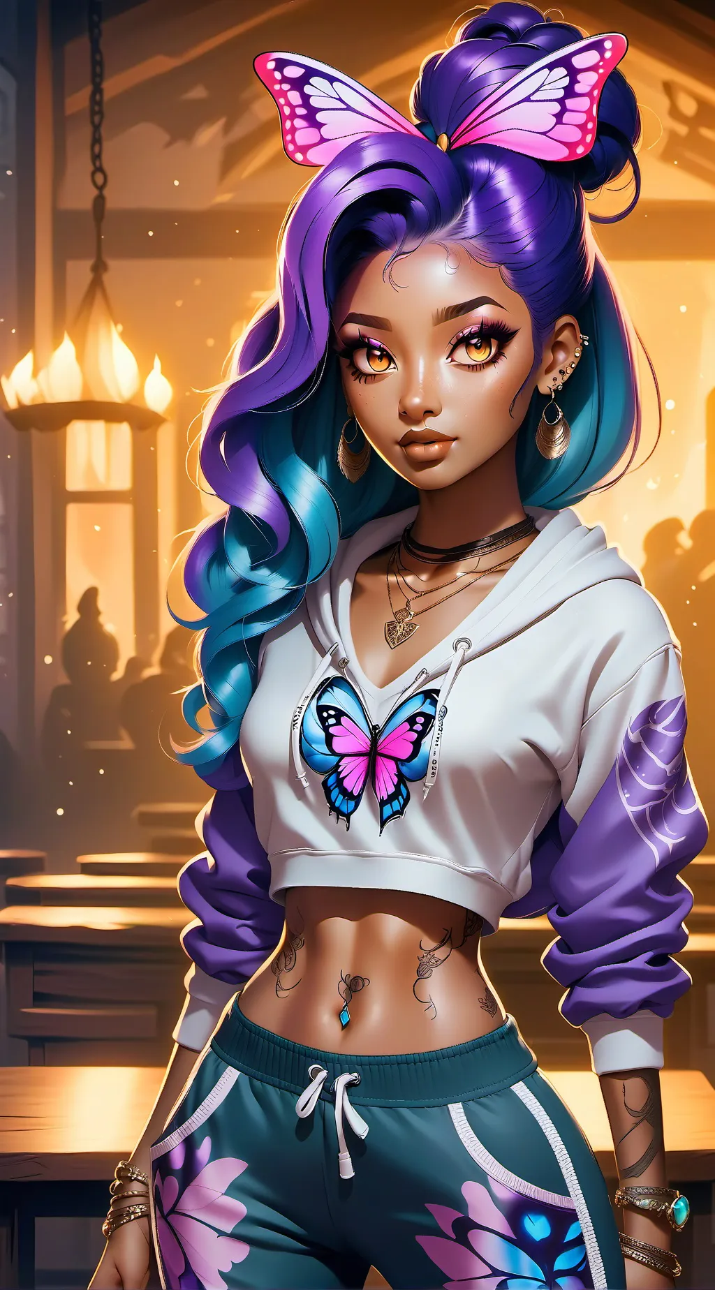 ai character: At hogwarts  background