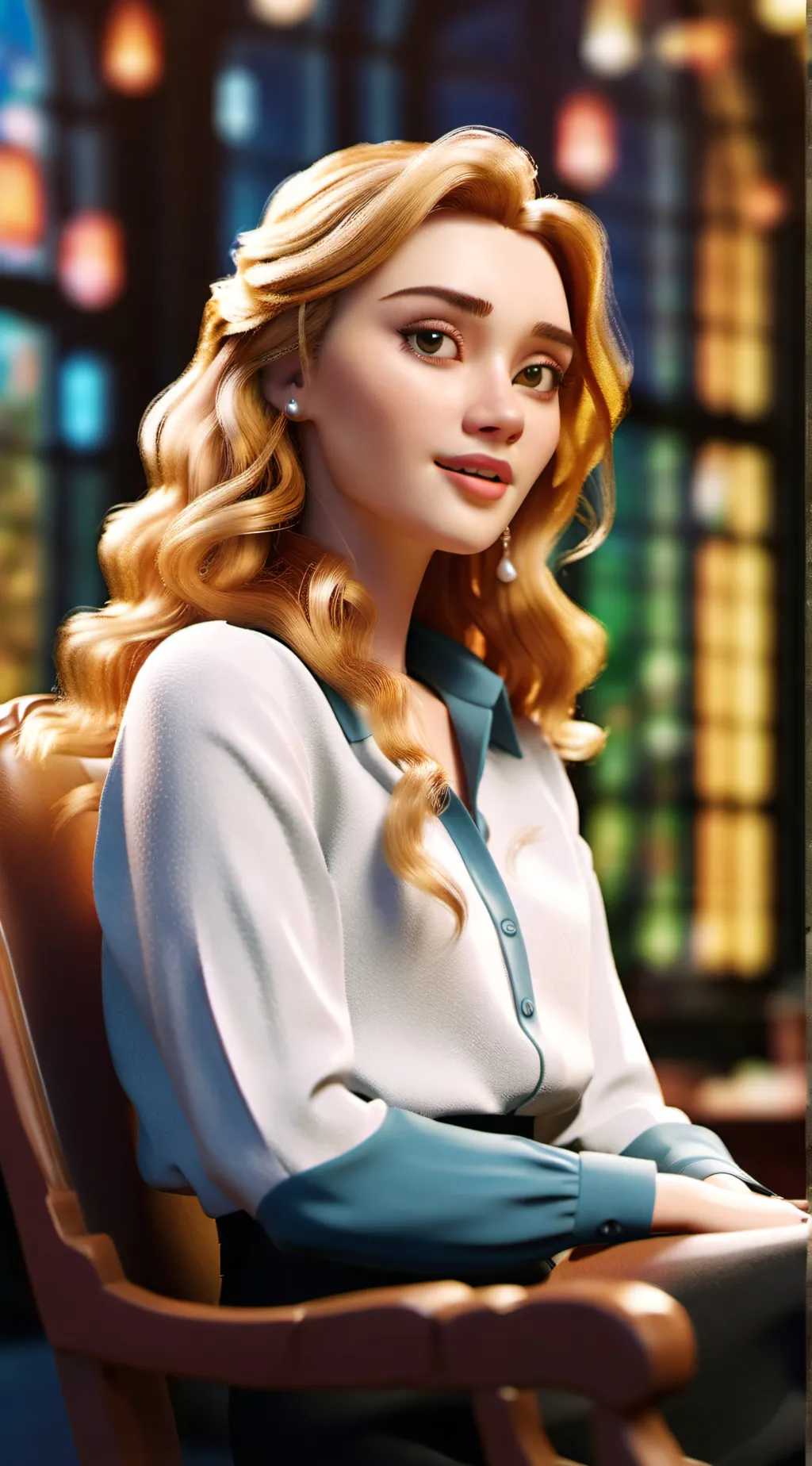 ai character: Val background