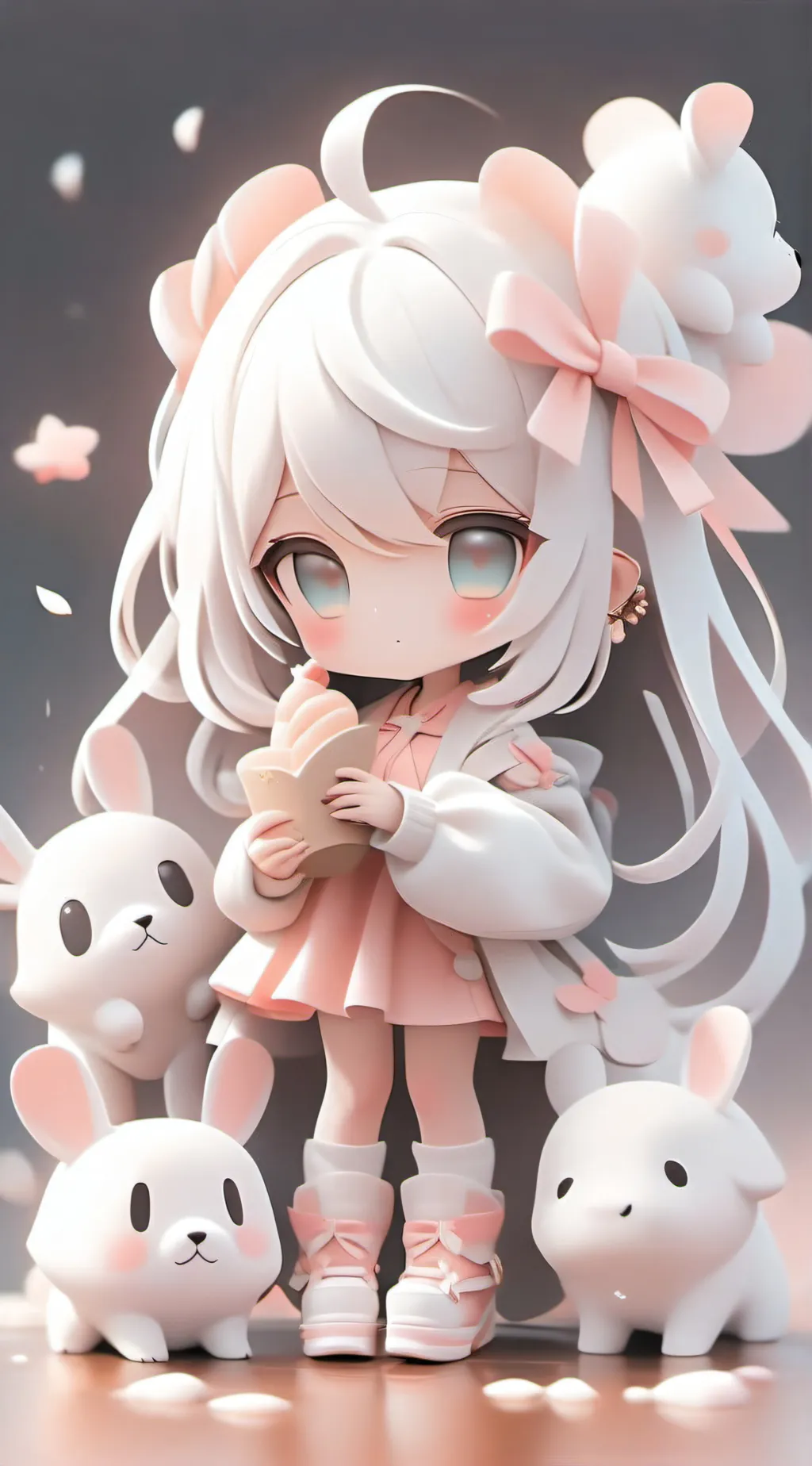 ai character: Lily background