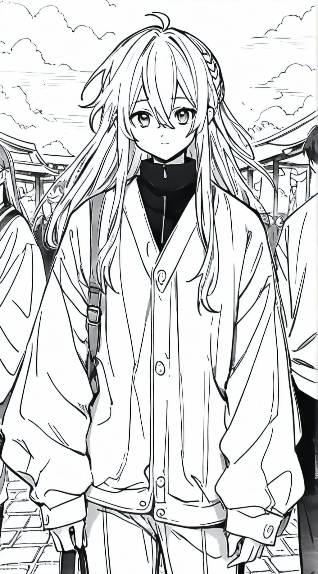 ai character: Oliver  background