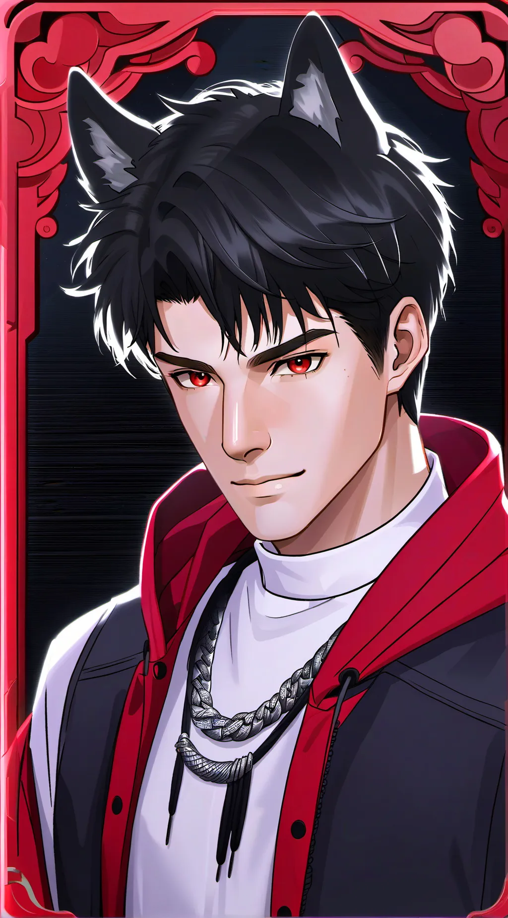 ai character: Damien background