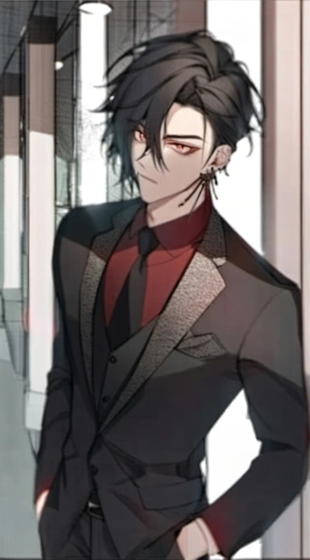 ai character: MHA~  background