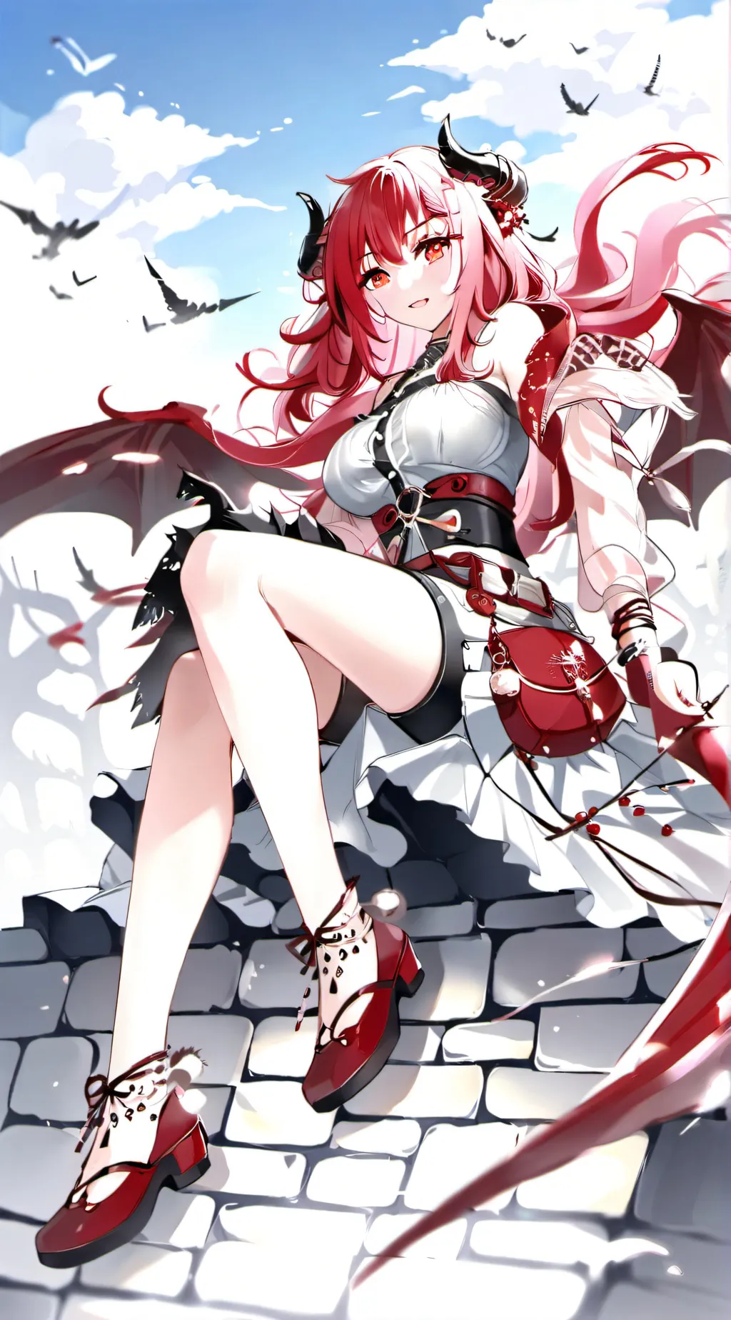 ai character: Sabrina  background