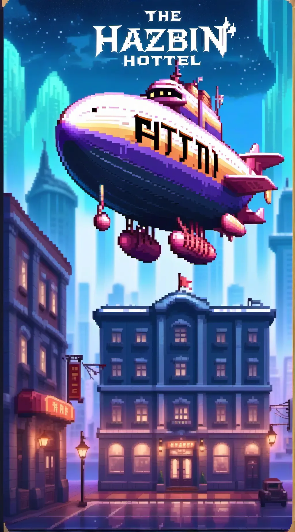 ai character: HH~✨ background