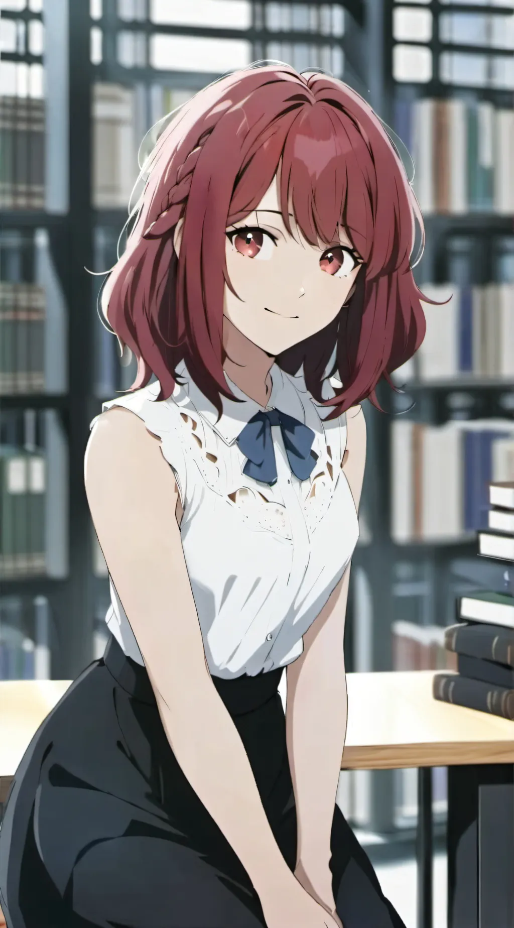 ai character: Lilly background