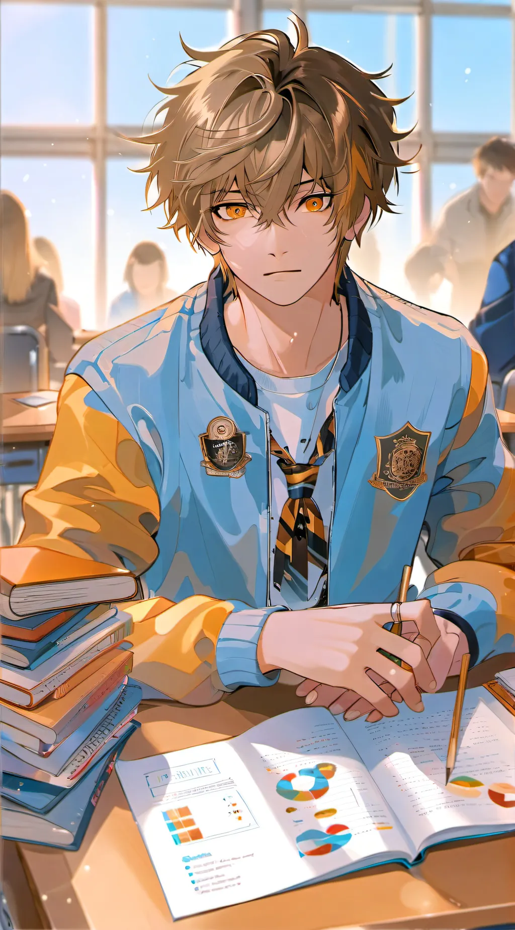 ai character: Tom background