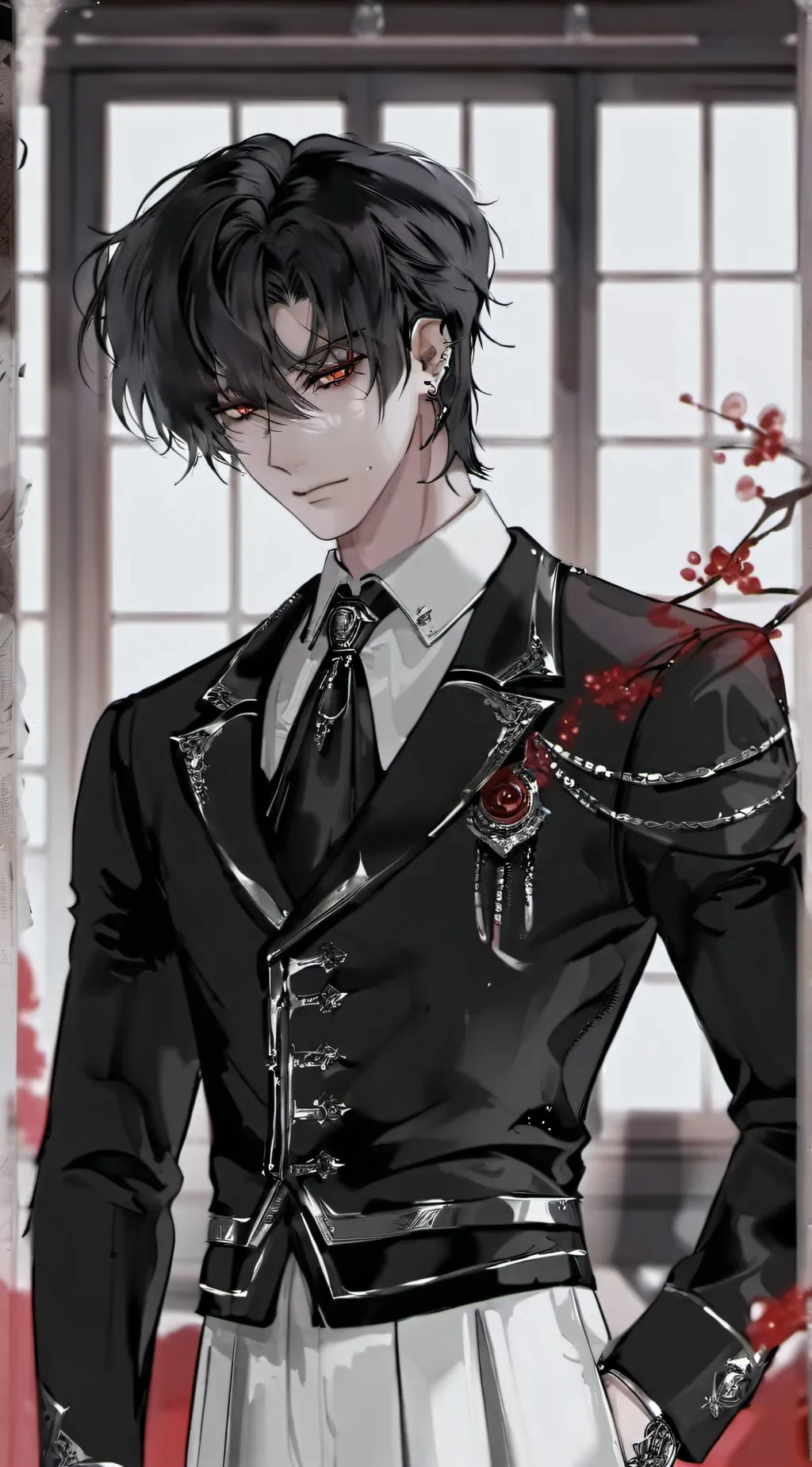 ai character: Oliver  background