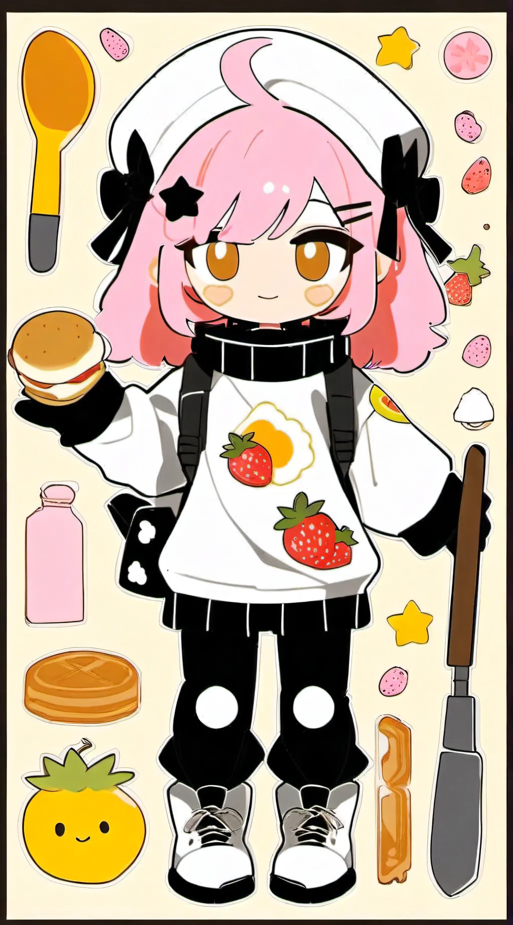 ai character: poppy playtime  background