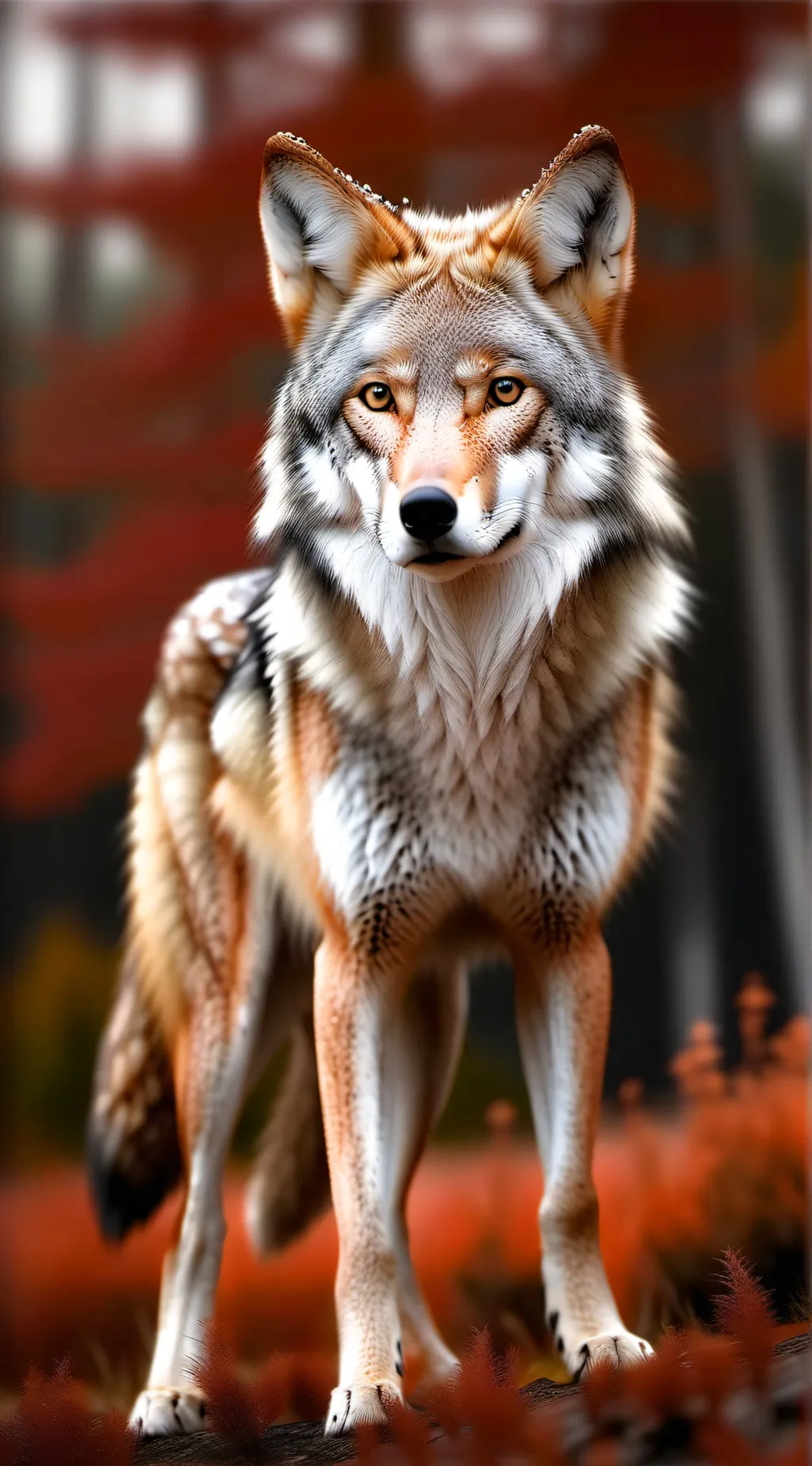 ai character: Coyote background