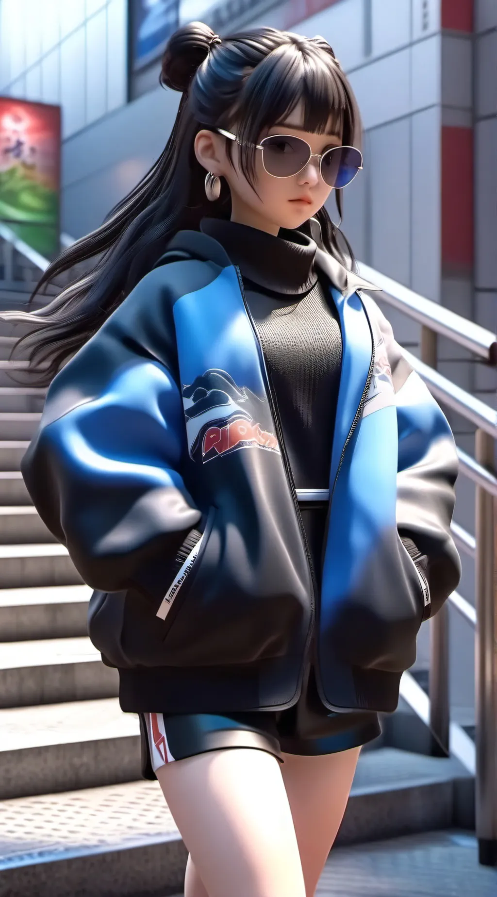 ai character: Naomi background