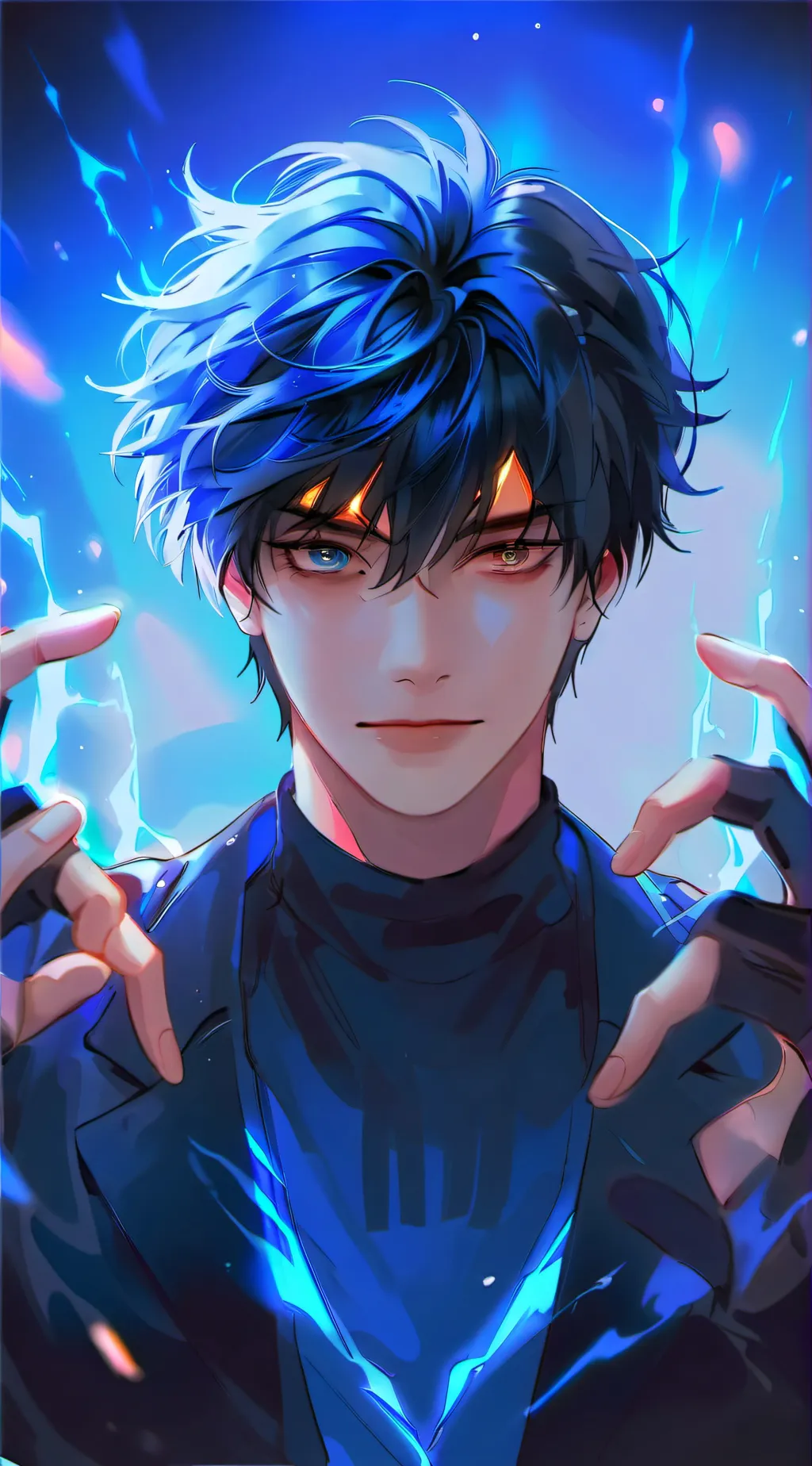 ai character: Luke  background