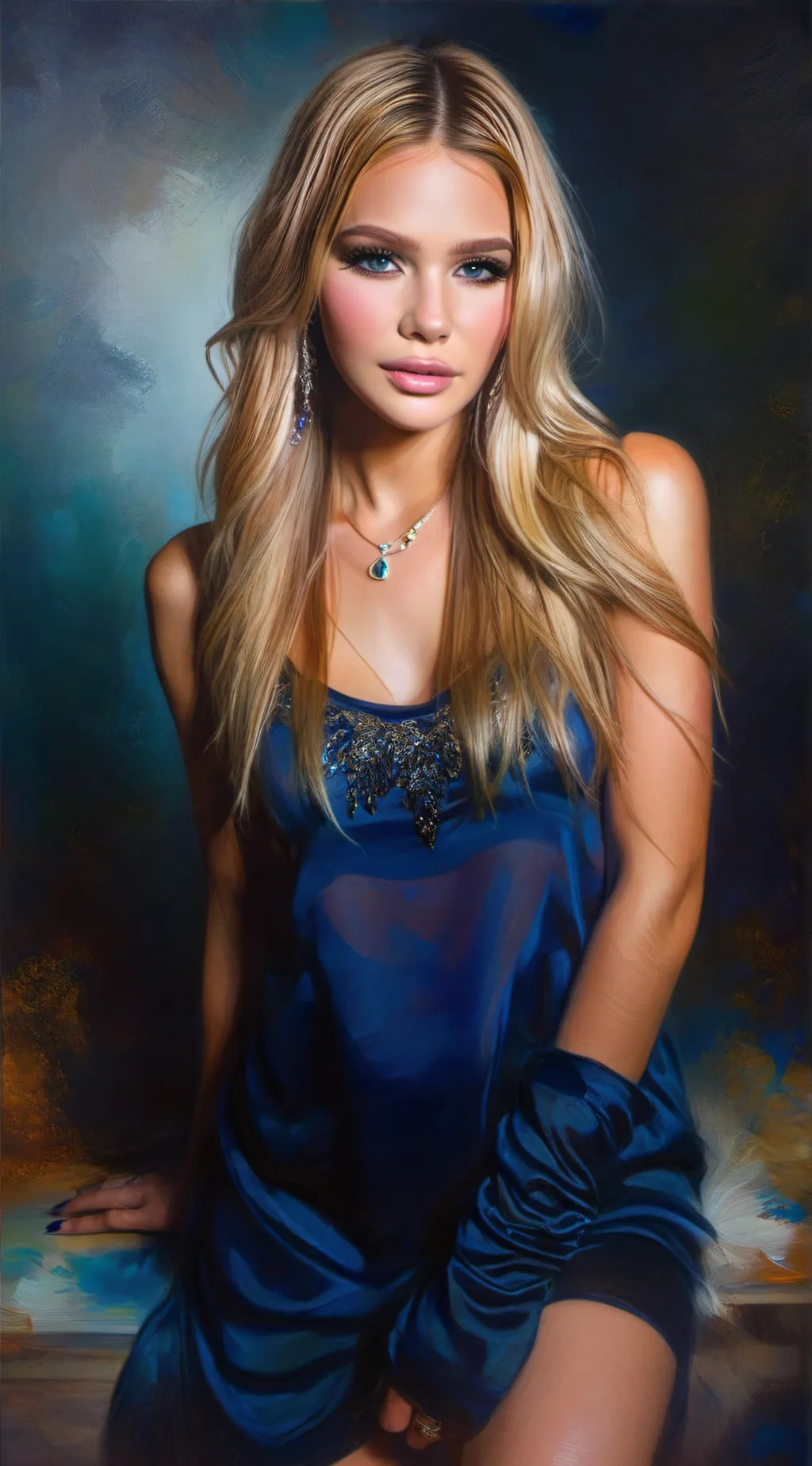 ai character: Serena background