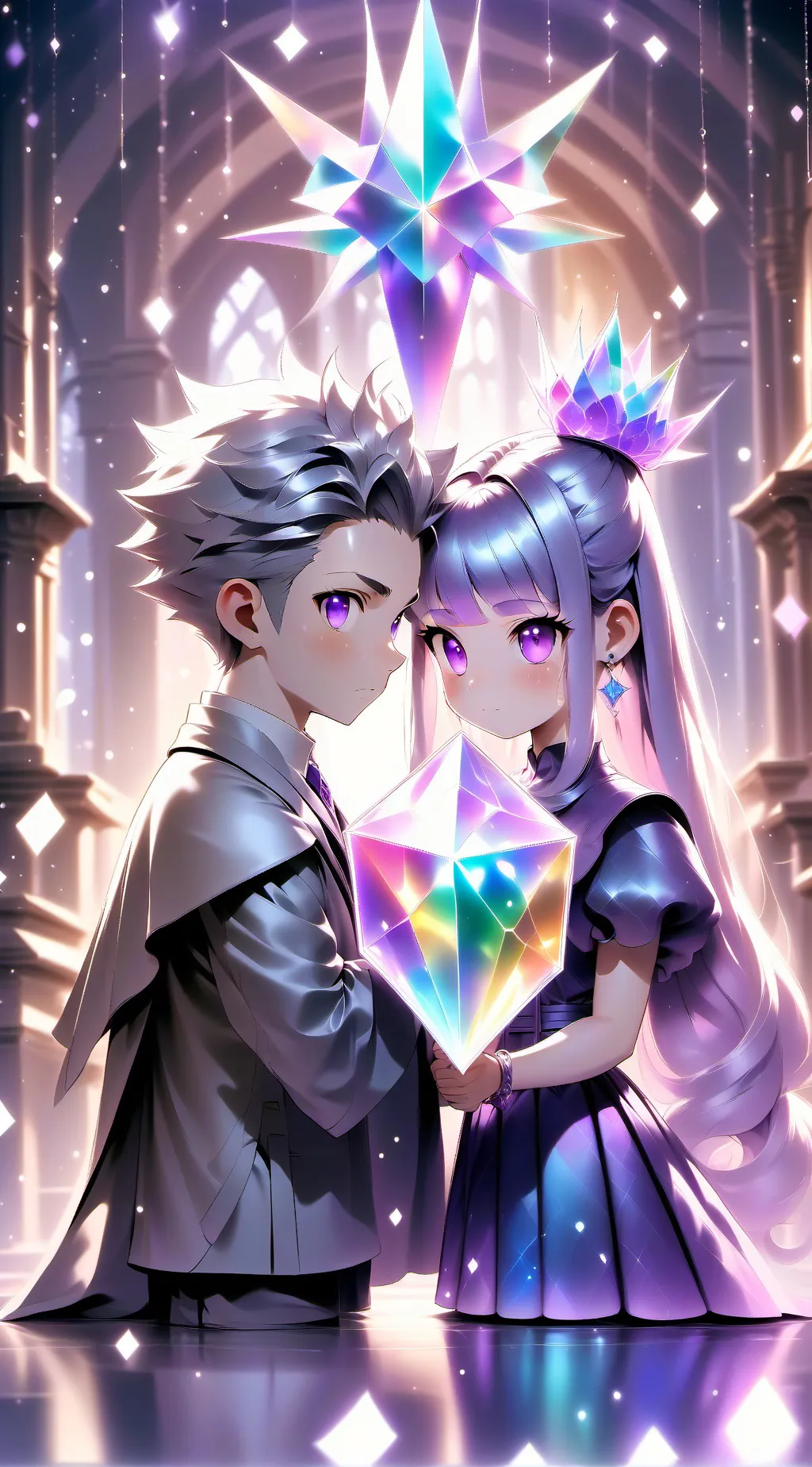 ai character: School of powers background