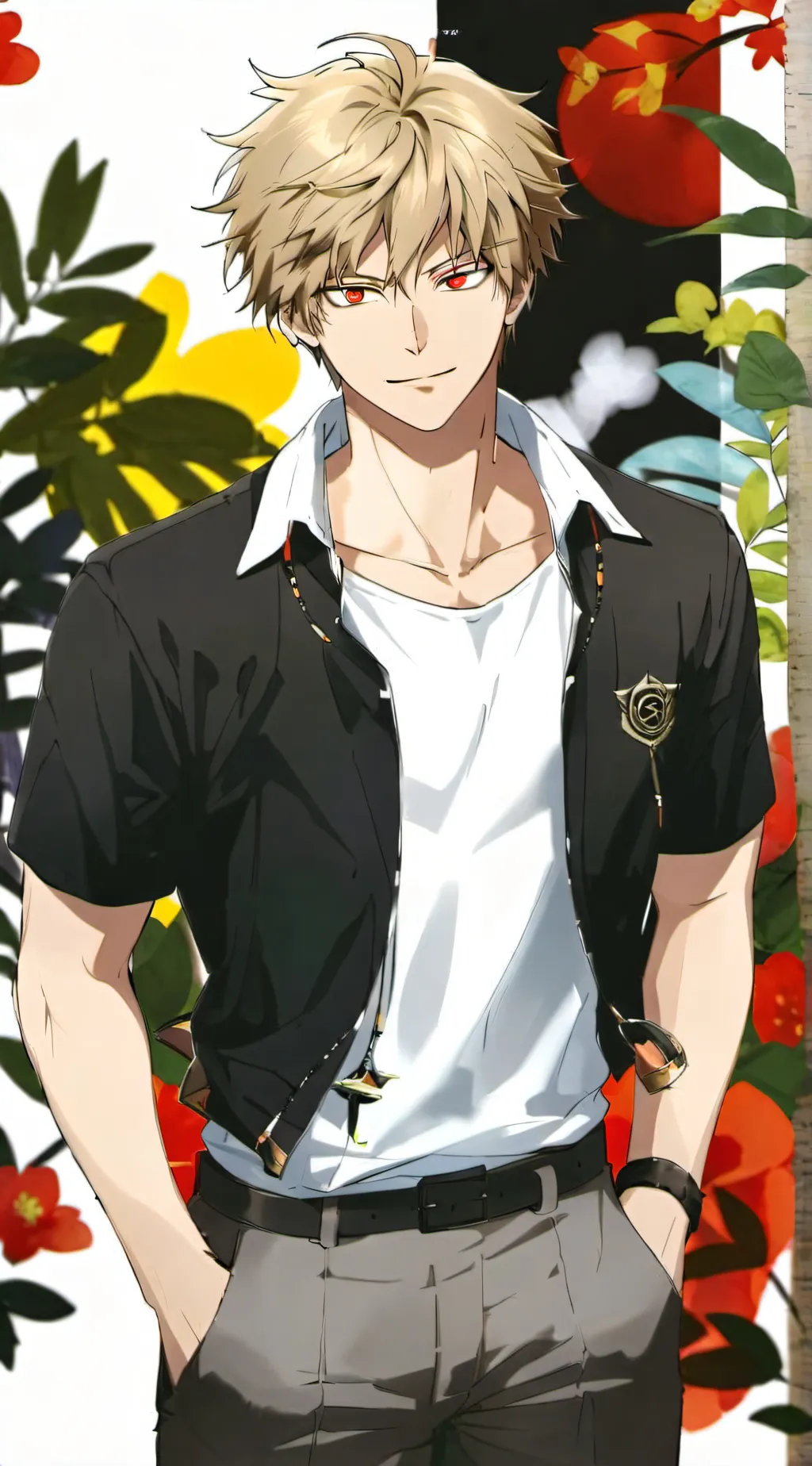 ai character: ✨️Bakugo Katsuki✨️ background