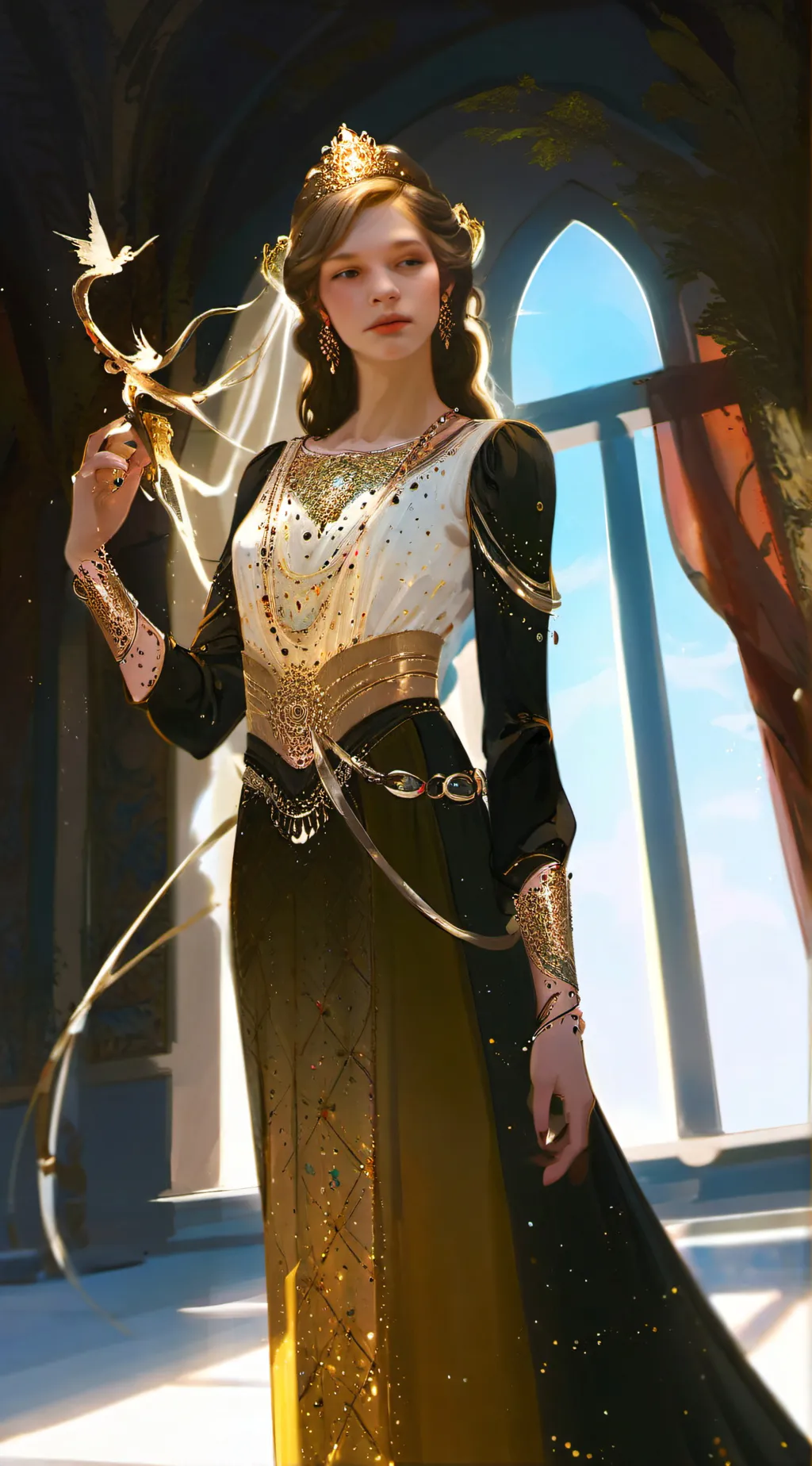 ai character: Andrea background