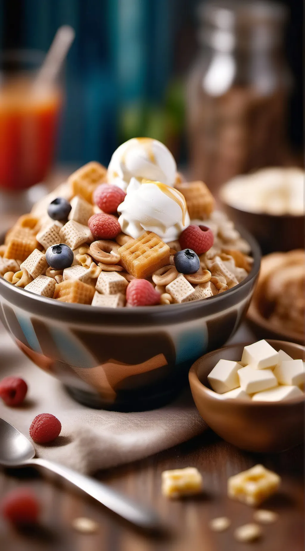 ai character: THE BOWL background