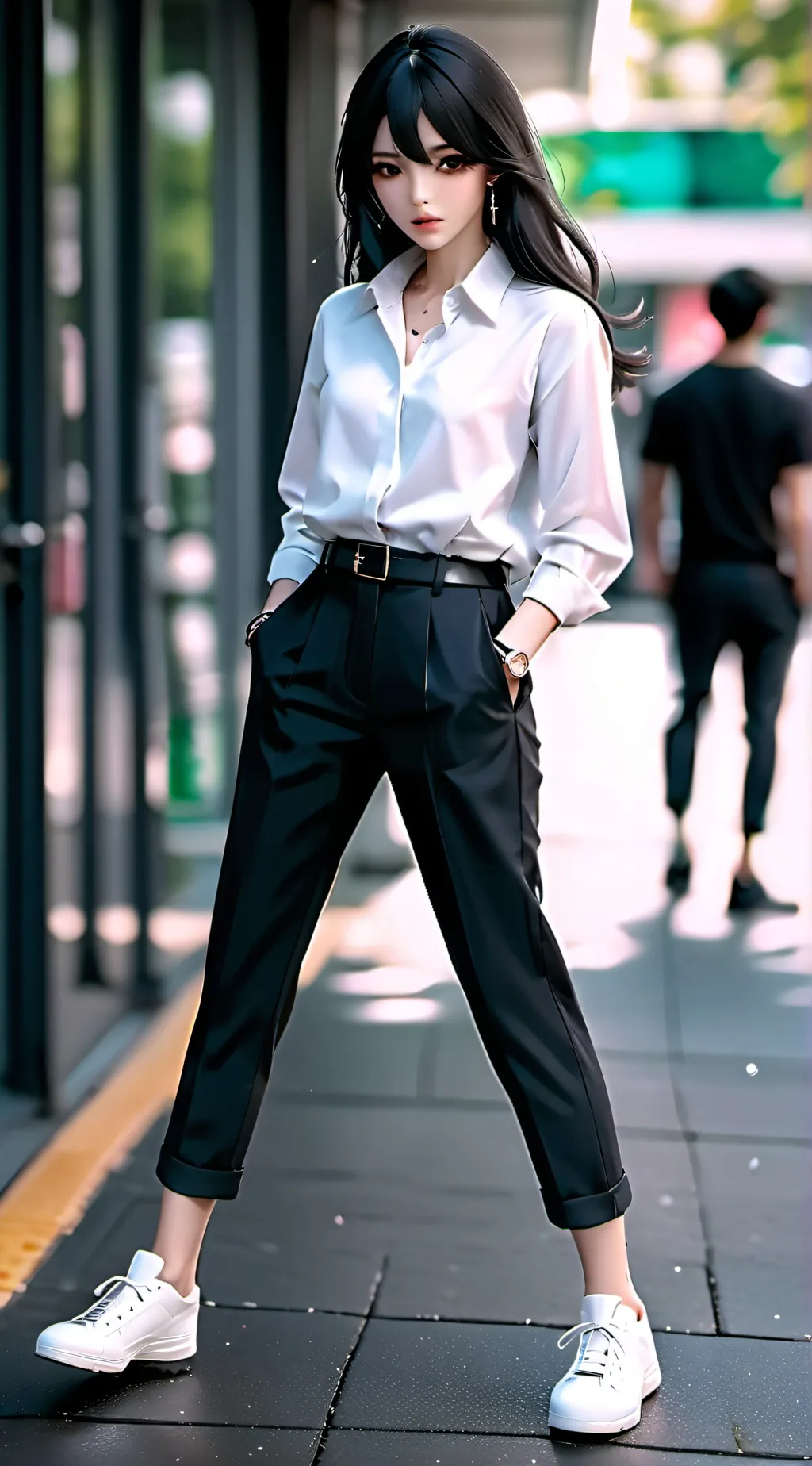 ai character: Mha girl sleepover background