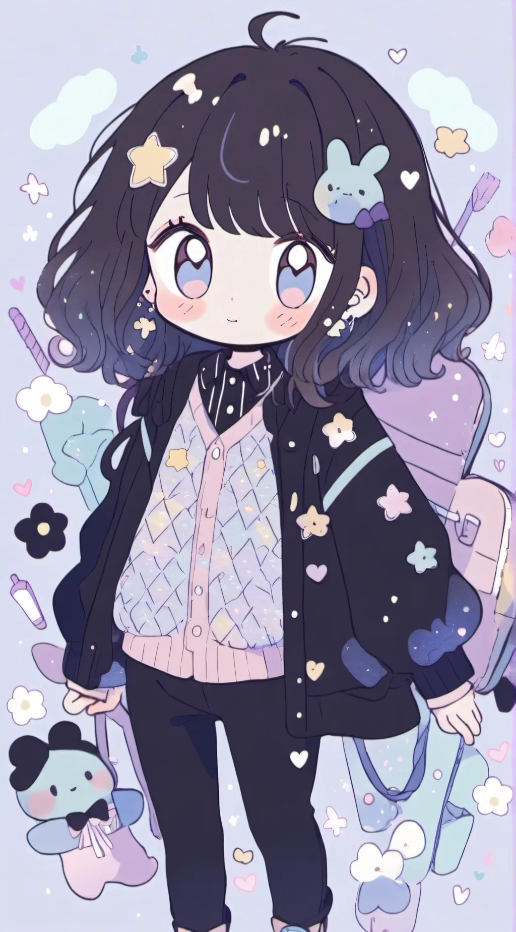 ai character: Tina background