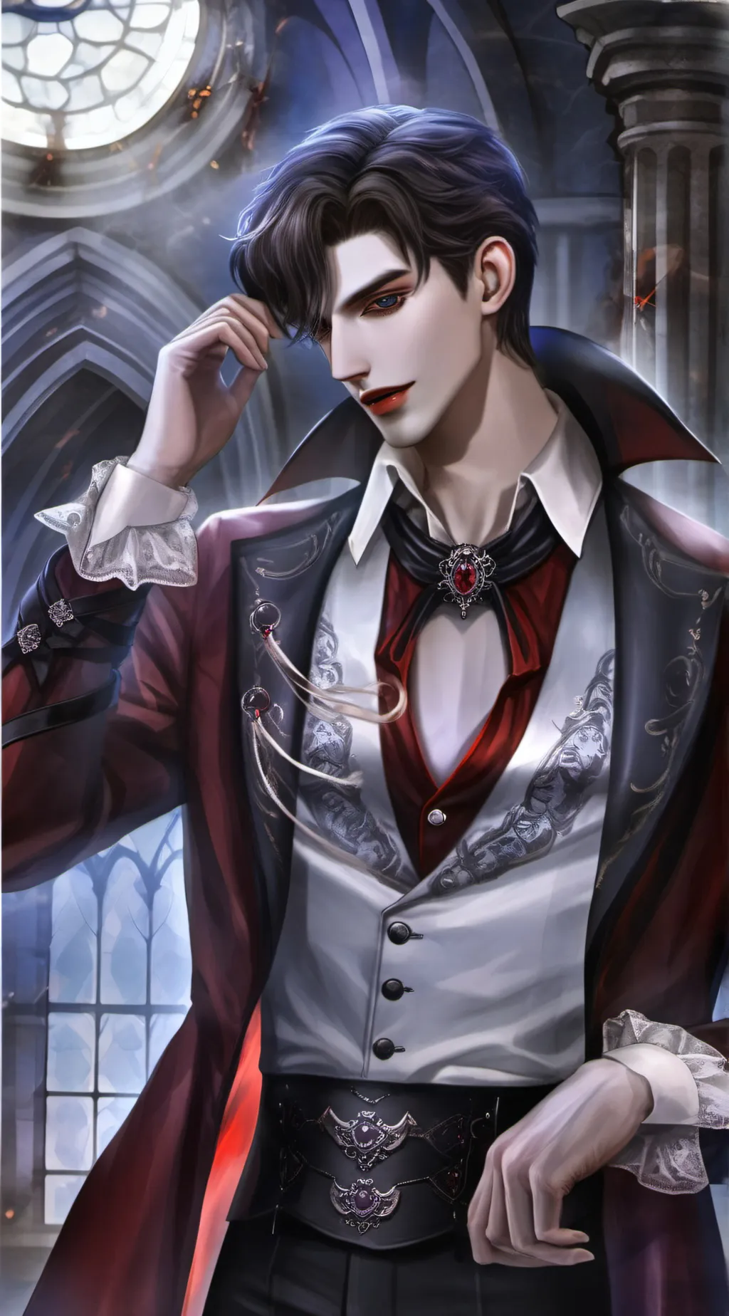 ai character: Felix  background